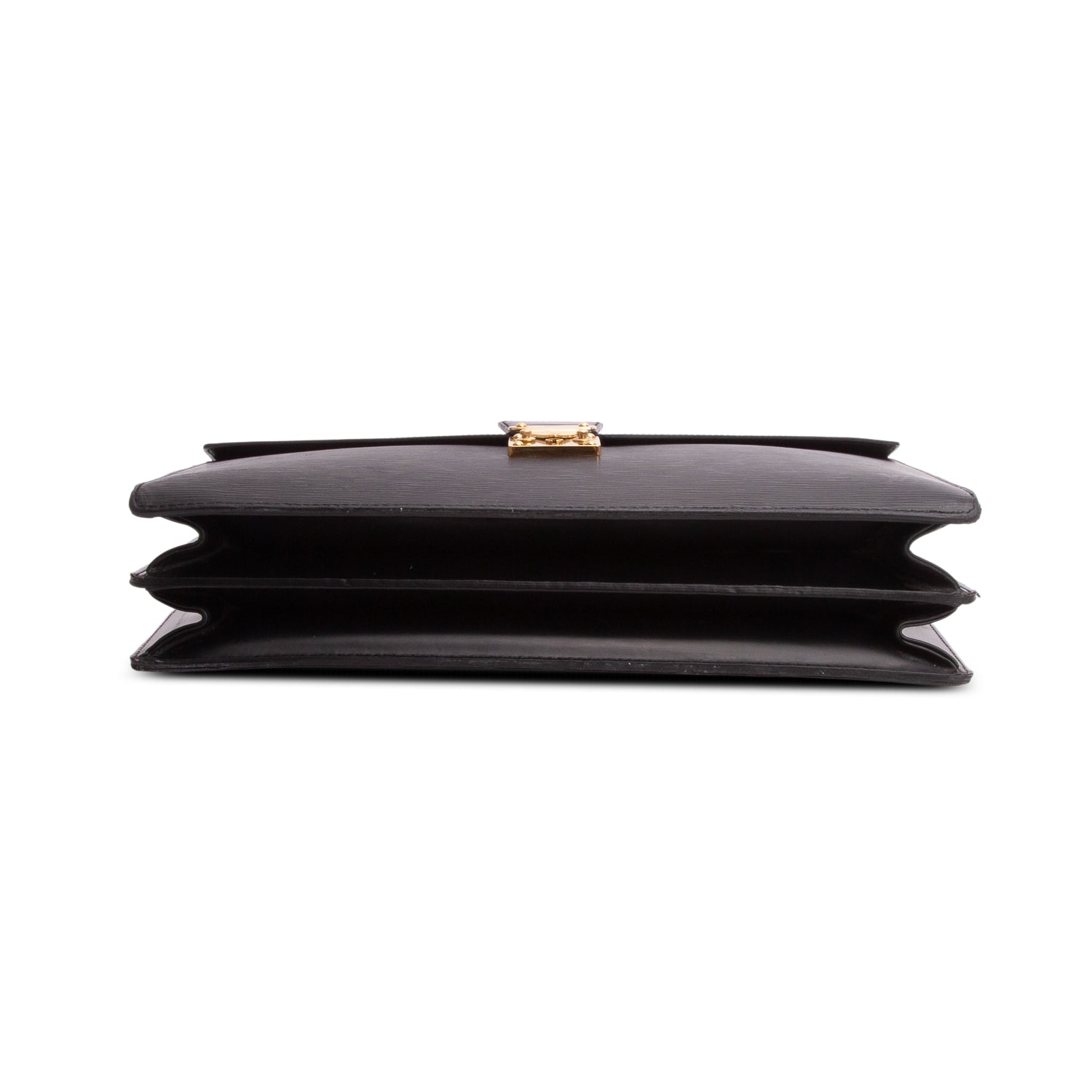 Louis Vuitton Black Epi Leather Serviette Ambassadeur Briefcase