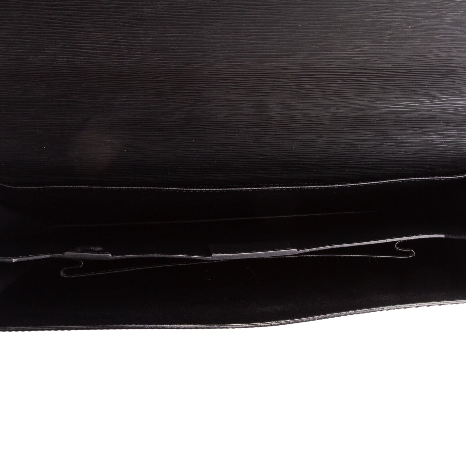 Louis Vuitton Black Epi Leather Serviette Ambassadeur Briefcase