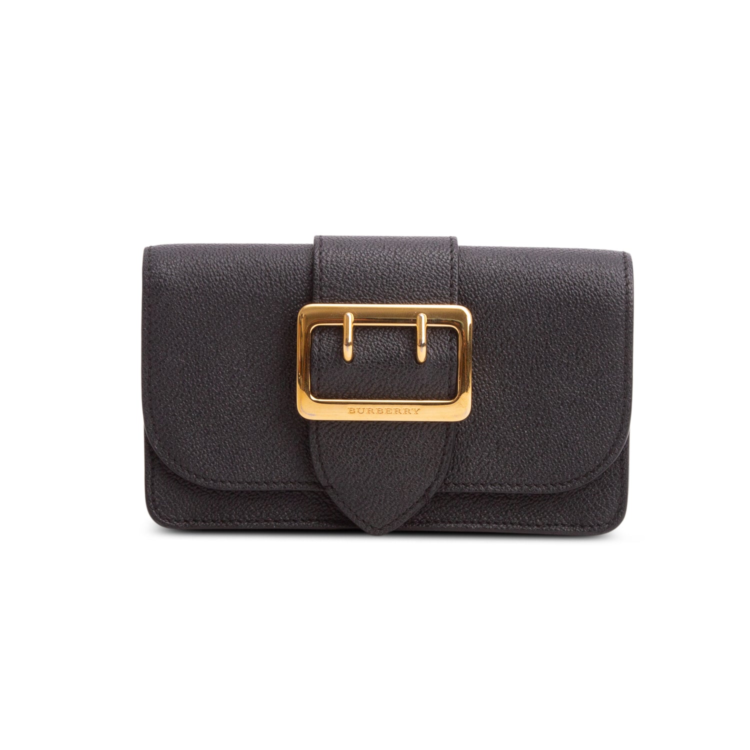 Burberry Black Soft Grain Calfskin Small Medley Crossbody Bag