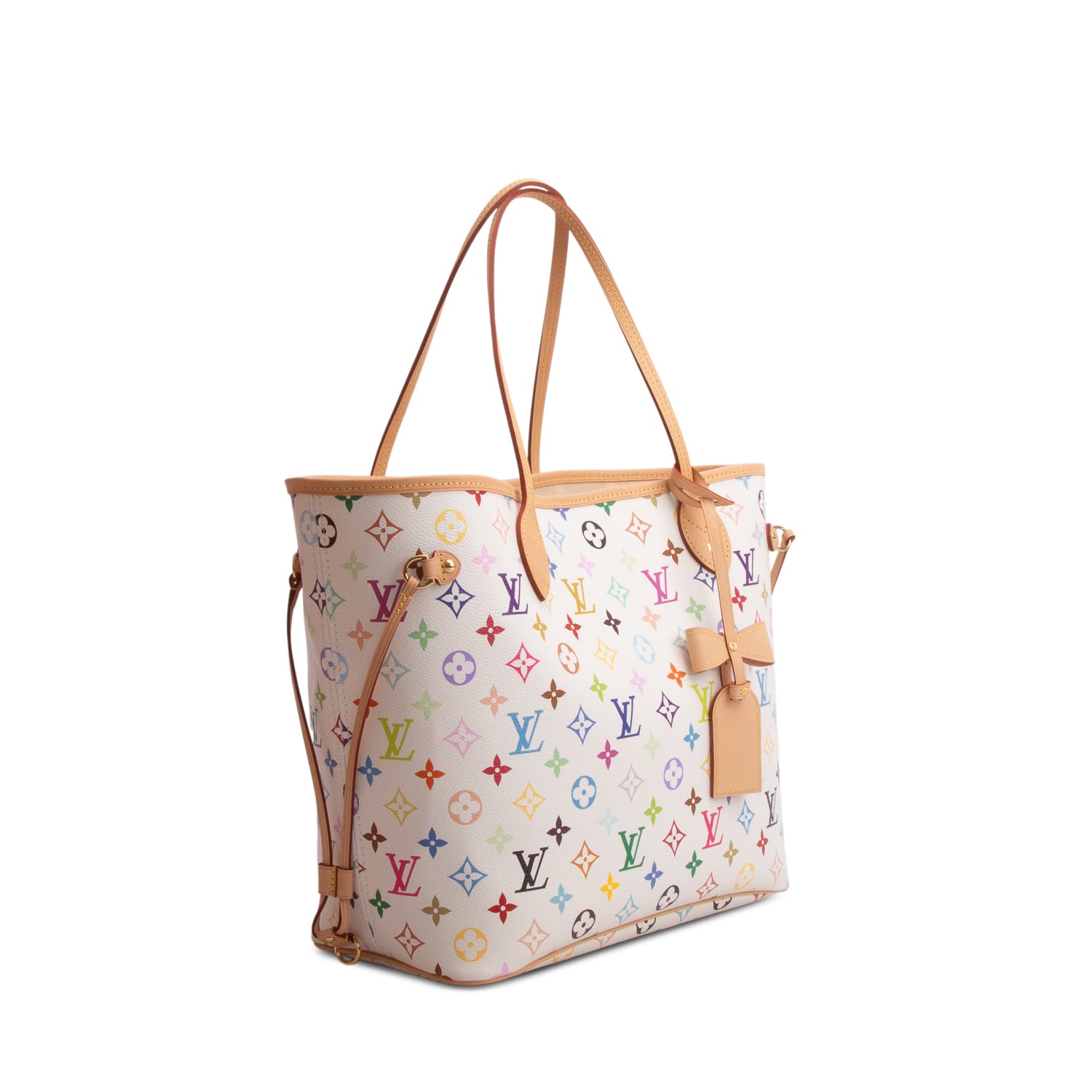 Louis Vuitton 2026 Multicolor LV x TM Neverfull MM w/ Box, Pouch & Receipt