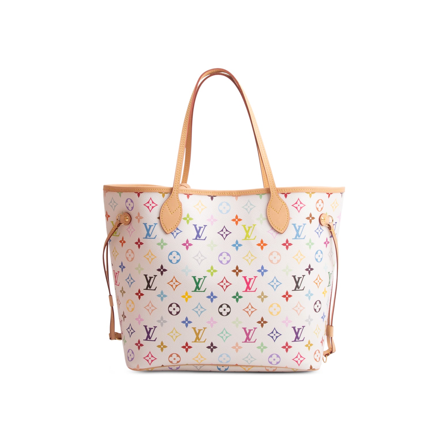 Louis Vuitton 2026 Multicolor LV x TM Neverfull MM w/ Box, Pouch & Receipt