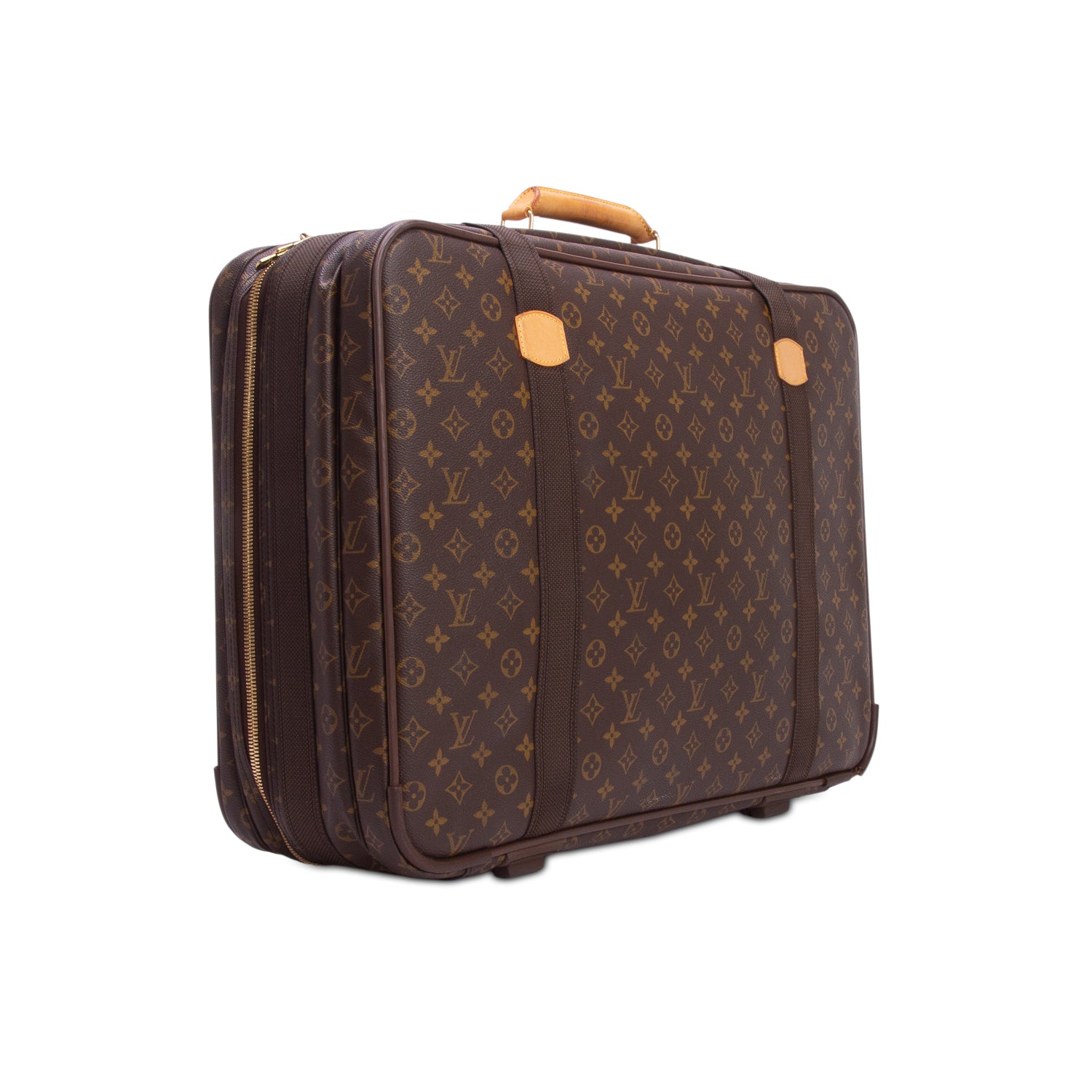 Louis Vuitton Vintage Monogram Satellite 60 Suitcase w/ Strap