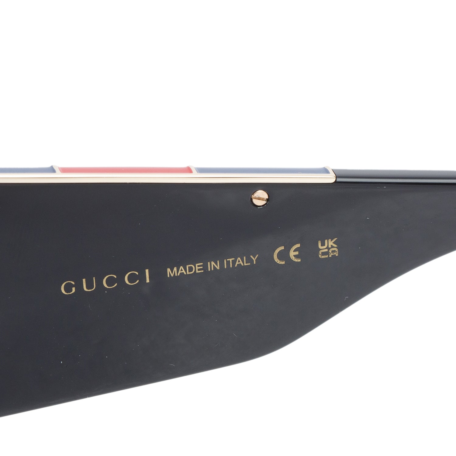 Gucci GG1888S Black Acetate Rectangle Sylvie Sunglasses