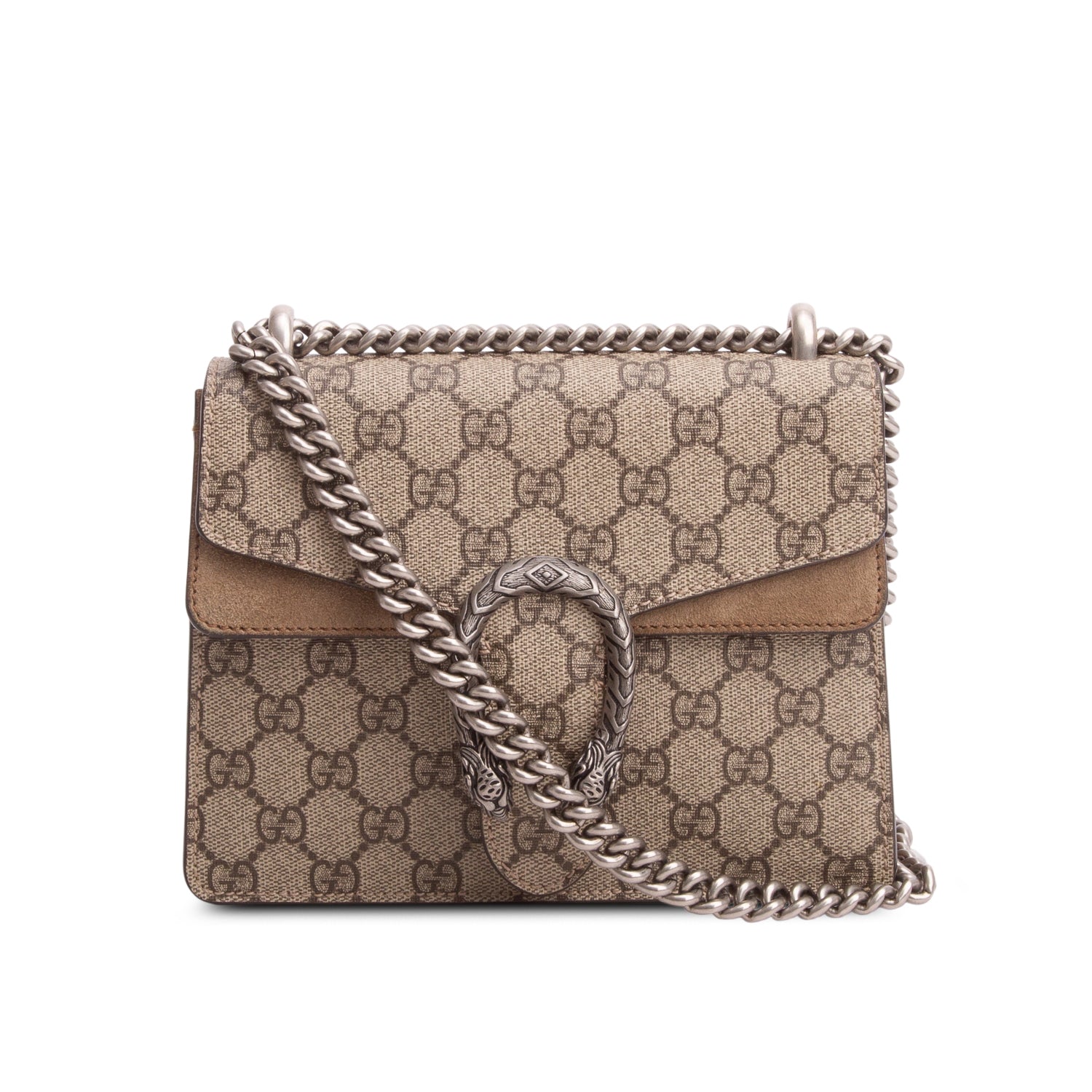 Gucci GG Supreme Dionysus Mini Shoulder Bag w/ Box
