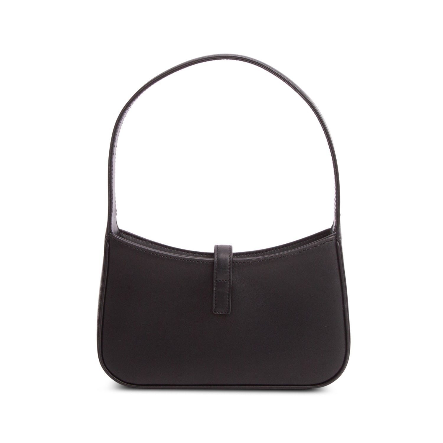 Saint Laurent 2022 Black Calfskin Leather Le 5 a 7 Mini Hobo