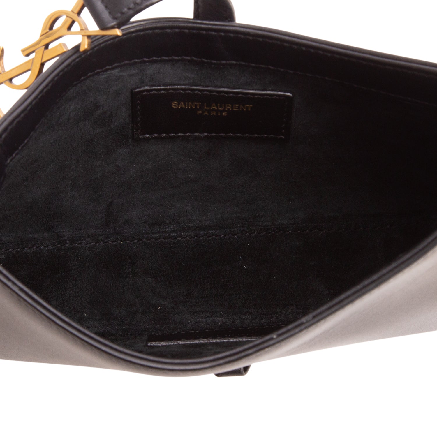 Saint Laurent 2022 Black Calfskin Leather Le 5 a 7 Mini Hobo
