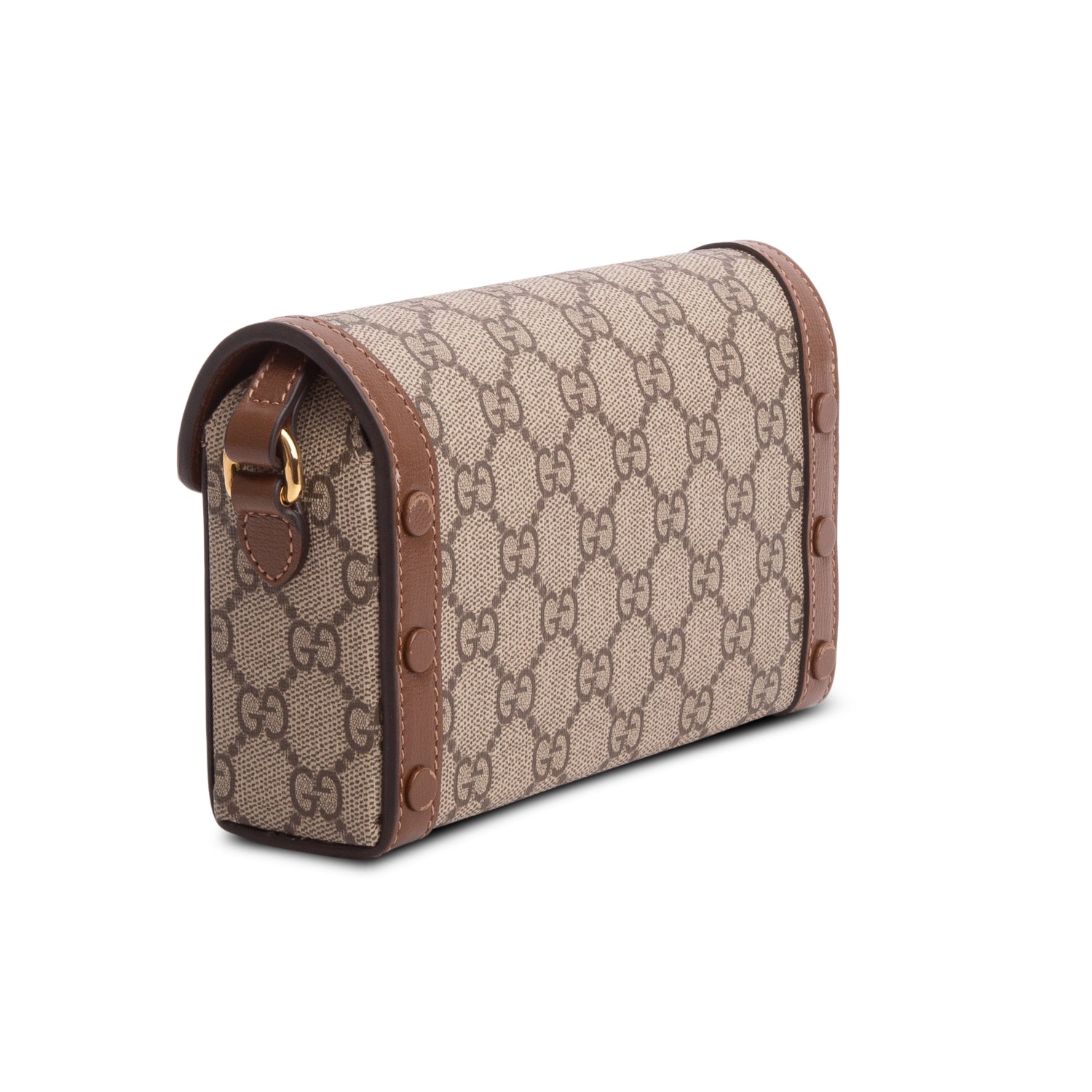 Gucci GG Supreme Monogram Mini Horsebit 1955 Shoulder Bag