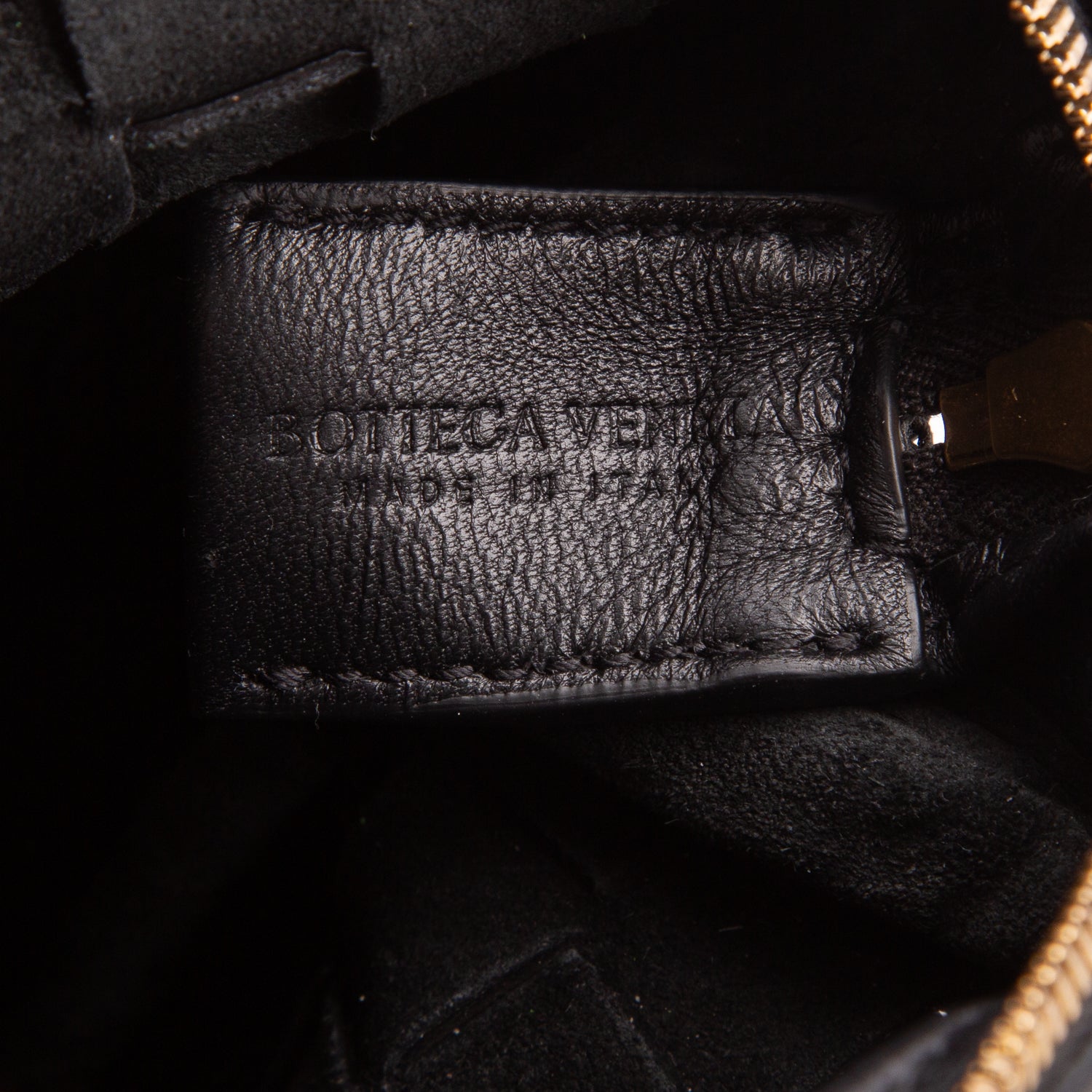 Bottega Veneta Black Nappa Intrecciato Mini Loop Camera Bag