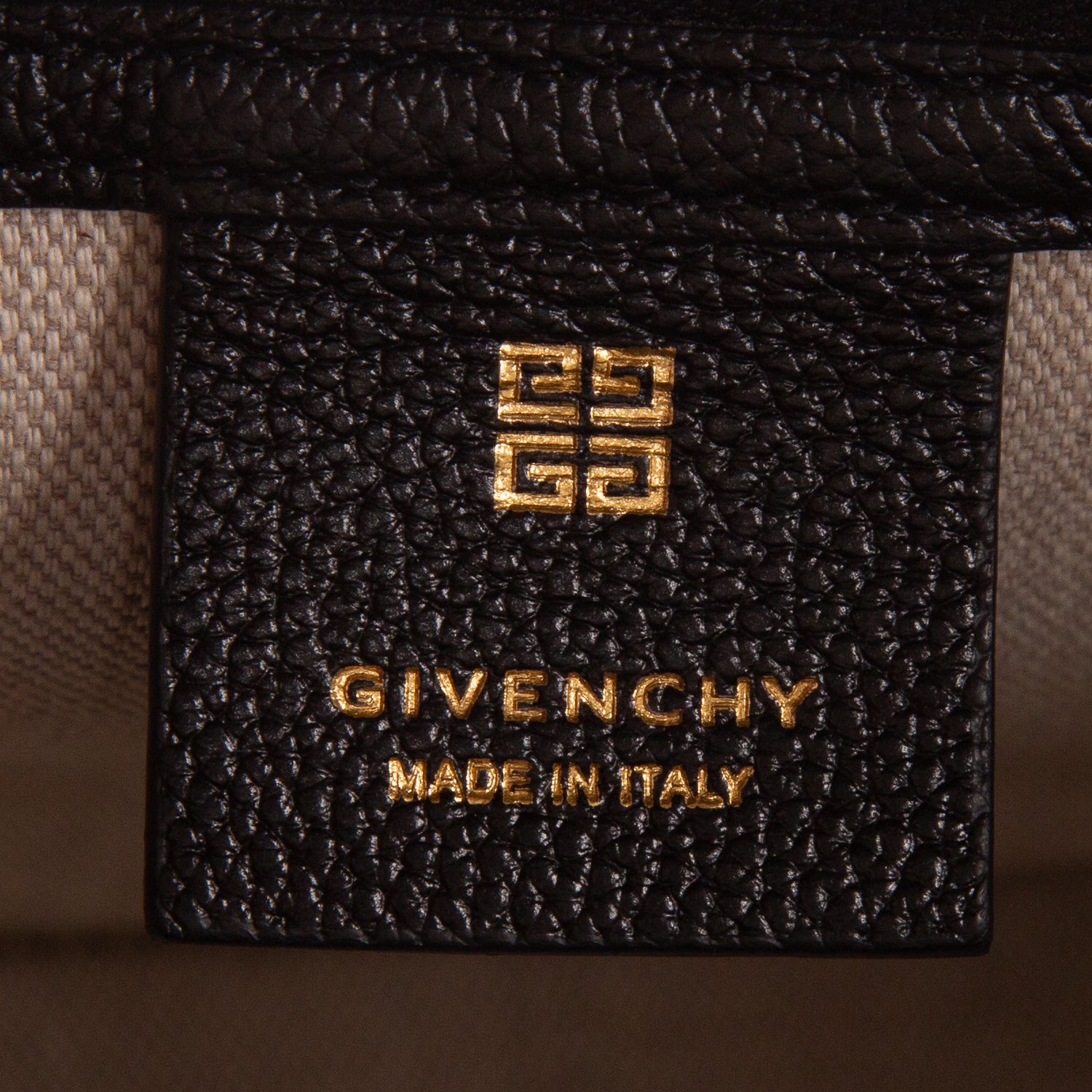 Givenchy 2023 Black Sugar Goatskin Leather Small Antigona w/ Strap