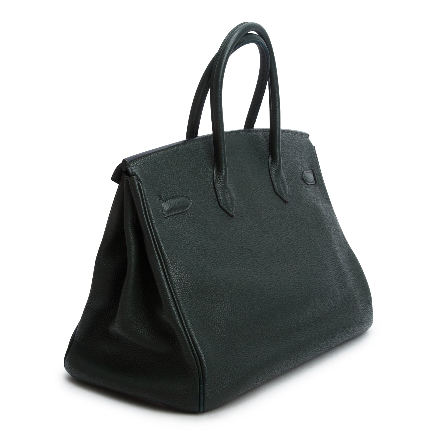Hermes Vert Cypress Taurillon Clemence Birkin 35
