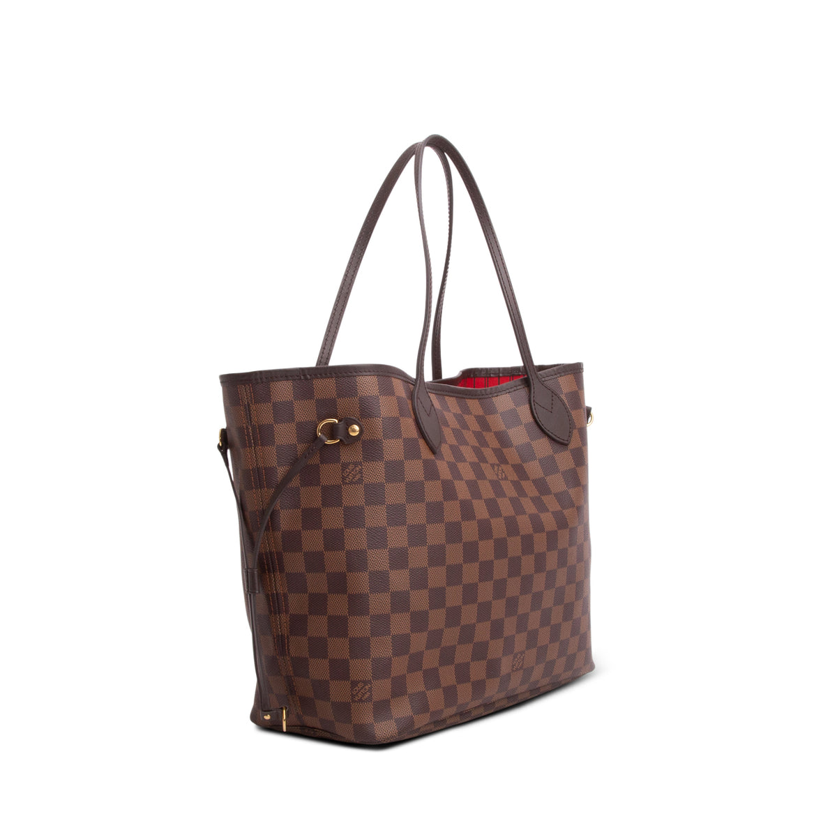 Louis Vuitton Damier Ebene Neverfull MM w/ Pouch