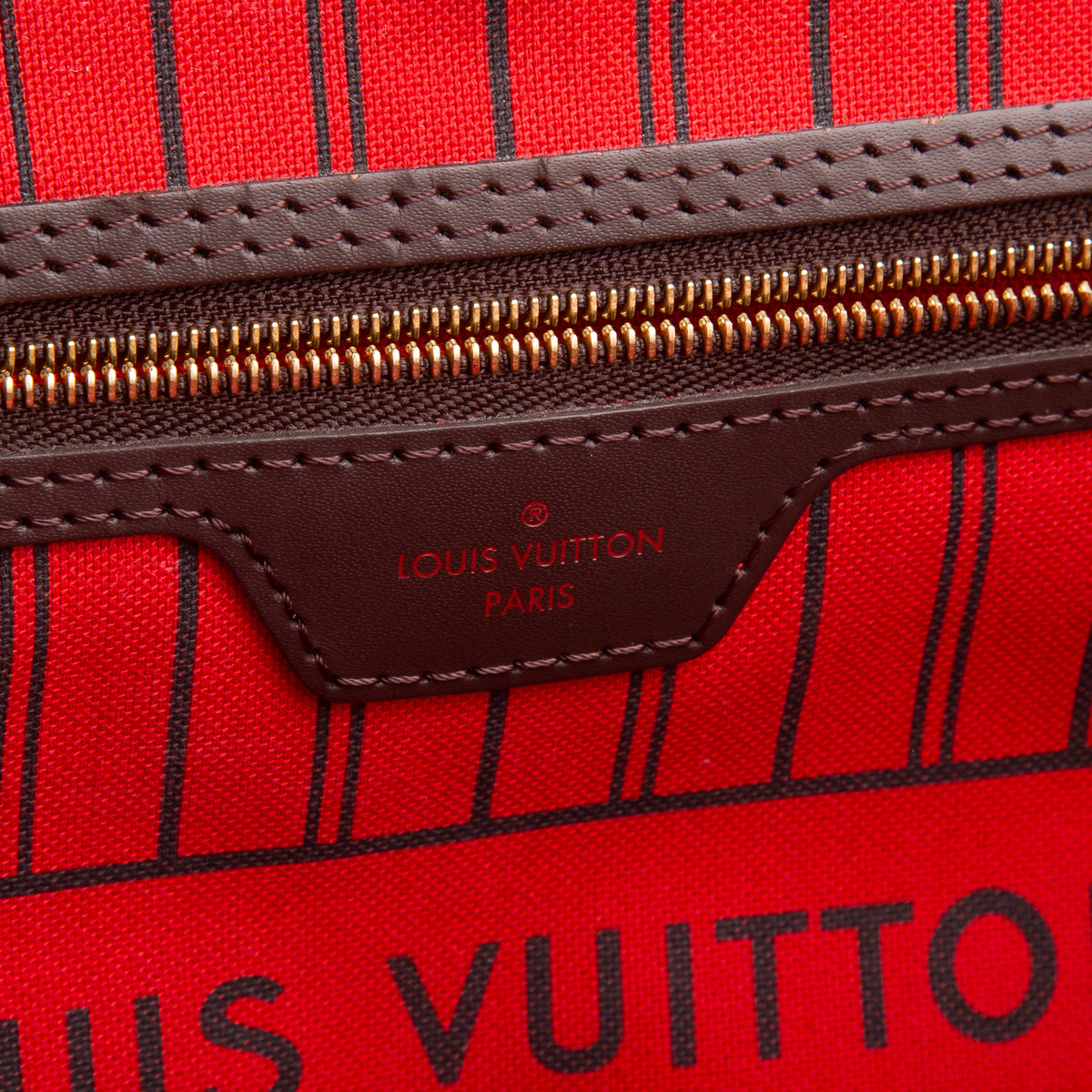 Louis Vuitton Damier Ebene Neverfull MM w/ Pouch