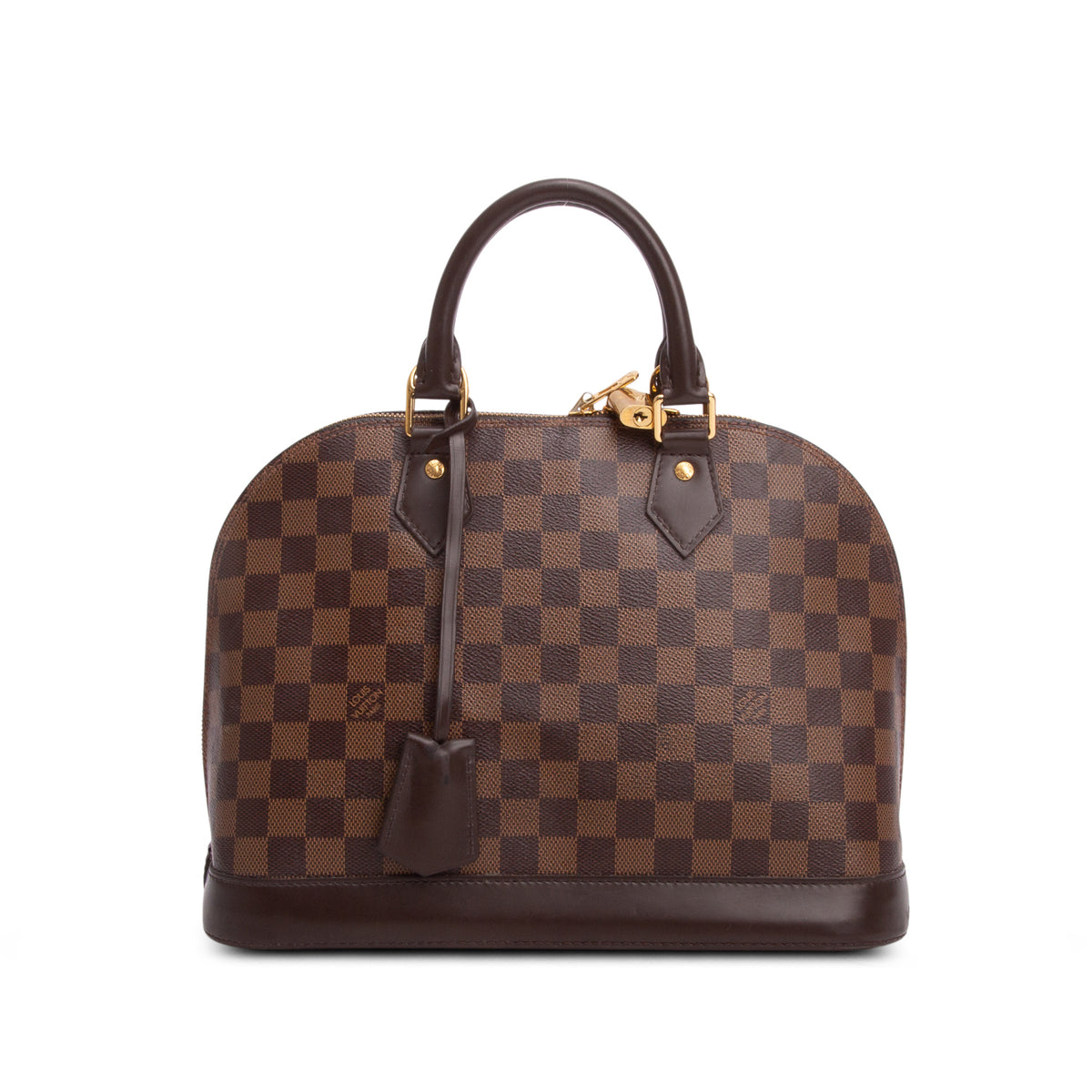 Louis Vuitton 2020 Damier Ebene Alma PM w/ Receipt