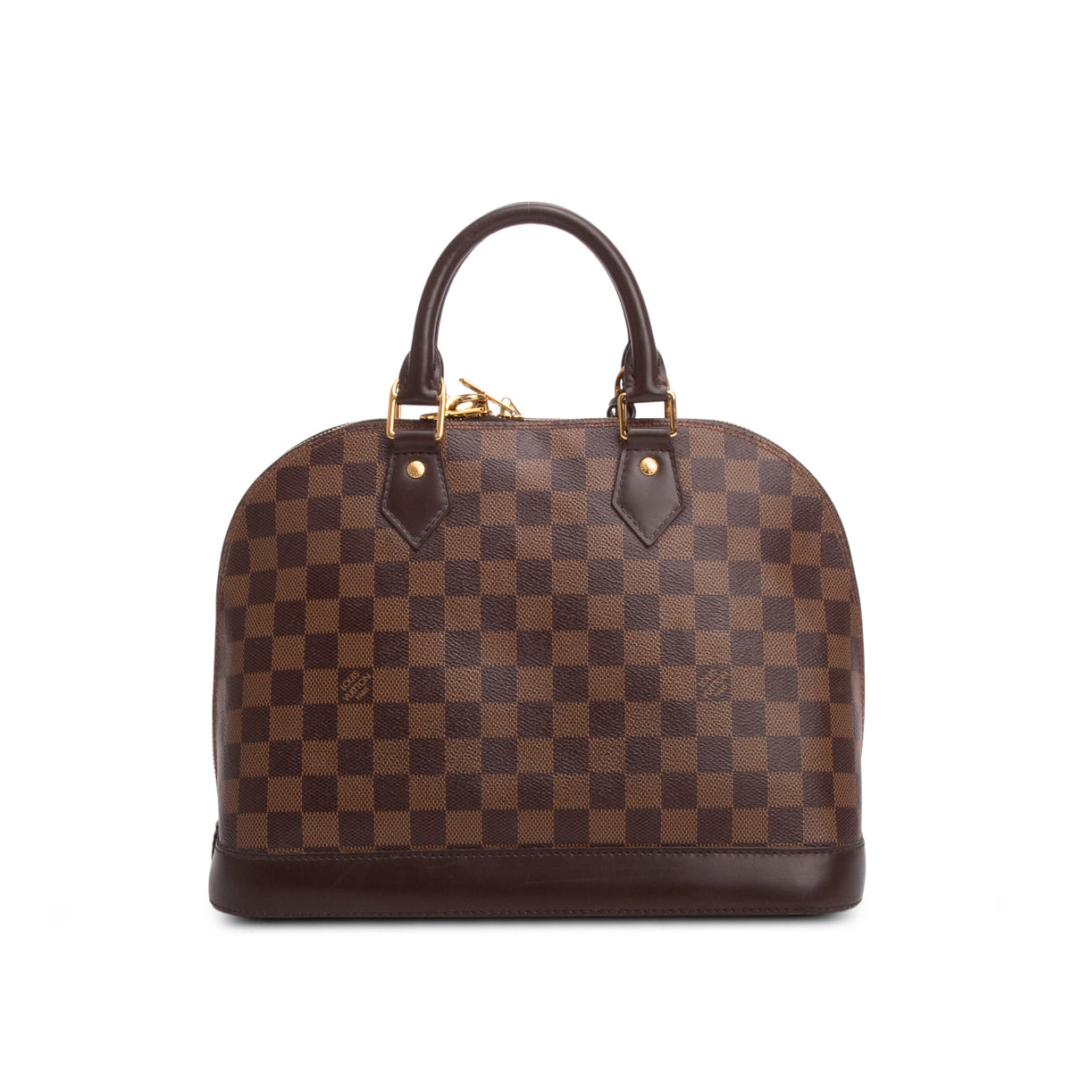 Louis Vuitton 2020 Damier Ebene Alma PM w/ Receipt