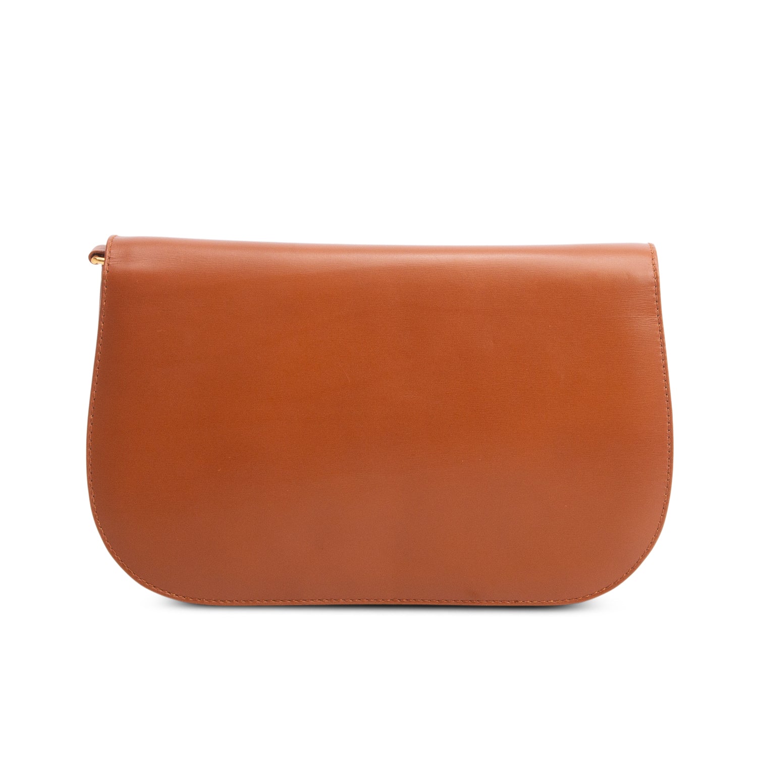 Gucci Vintage Brown Calfskin Shoulder Bag