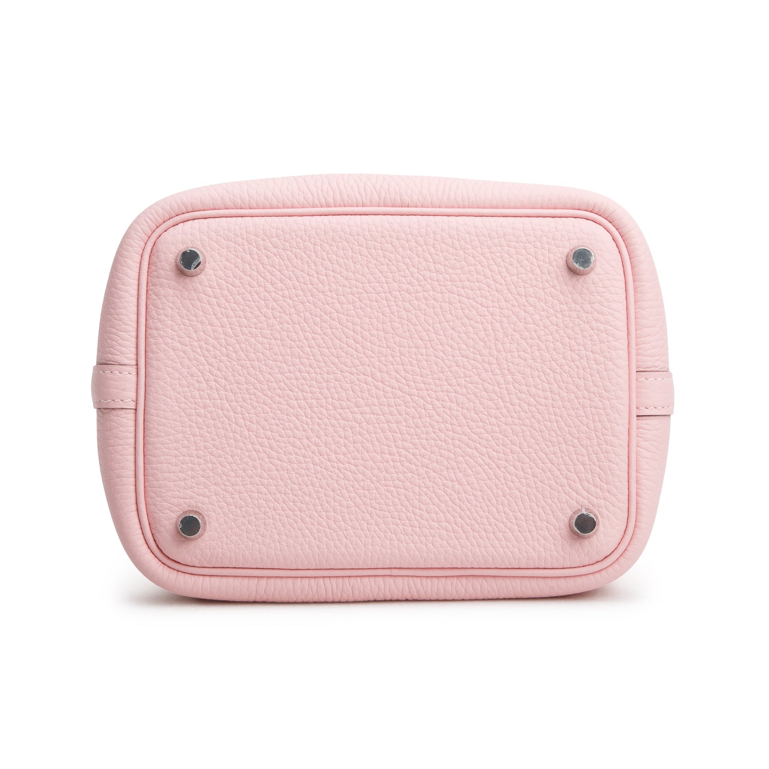 Hermes 2026 Rose Sakura Taurillon Clemence Picotin Lock 18 w/ Box