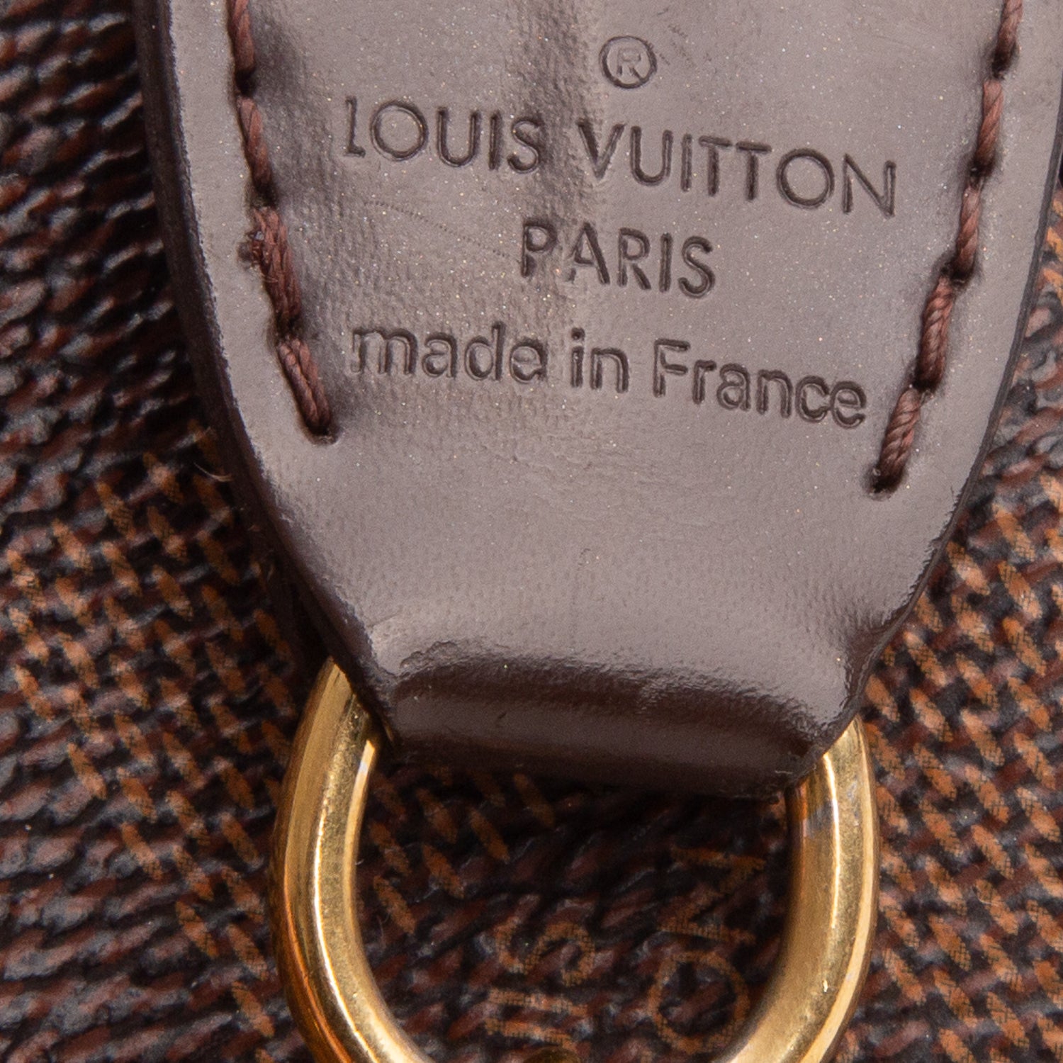 Louis Vuitton Damier Ebene Eva Clutch w/ Strap