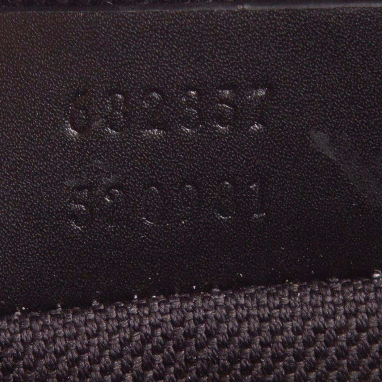 Gucci Black GG Supreme Monogram Appia Calfskin Web Mini Messenger Bag