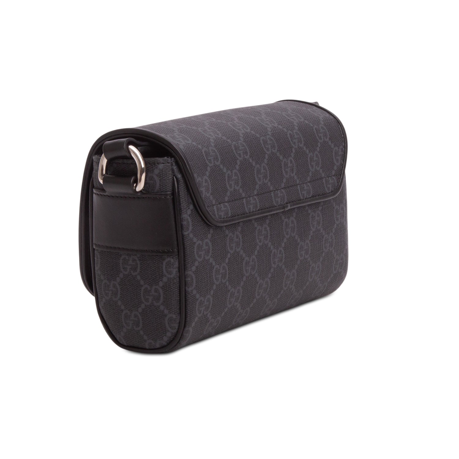 Gucci Black GG Supreme Monogram Super Mini Bag