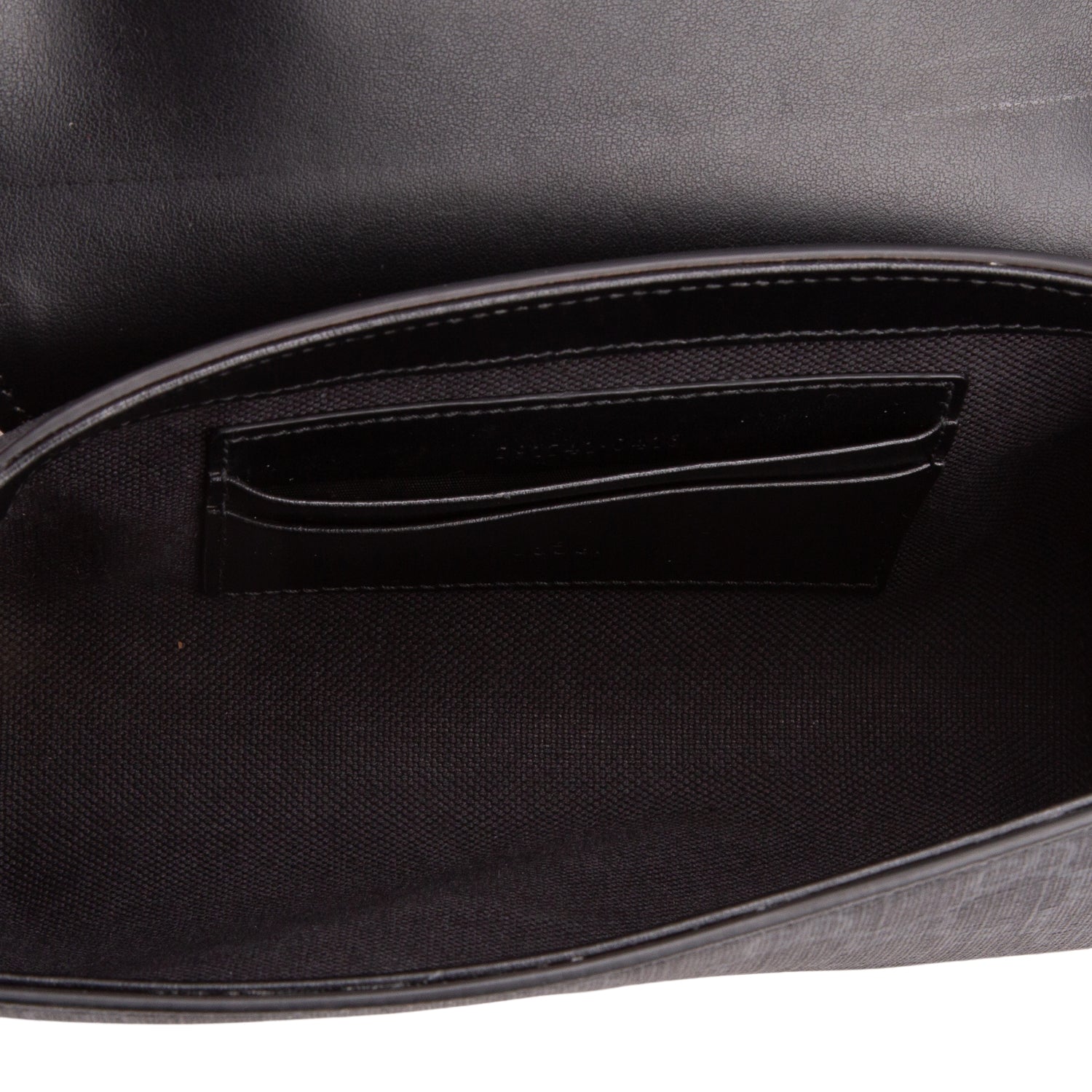Gucci Black GG Supreme Monogram Super Mini Bag