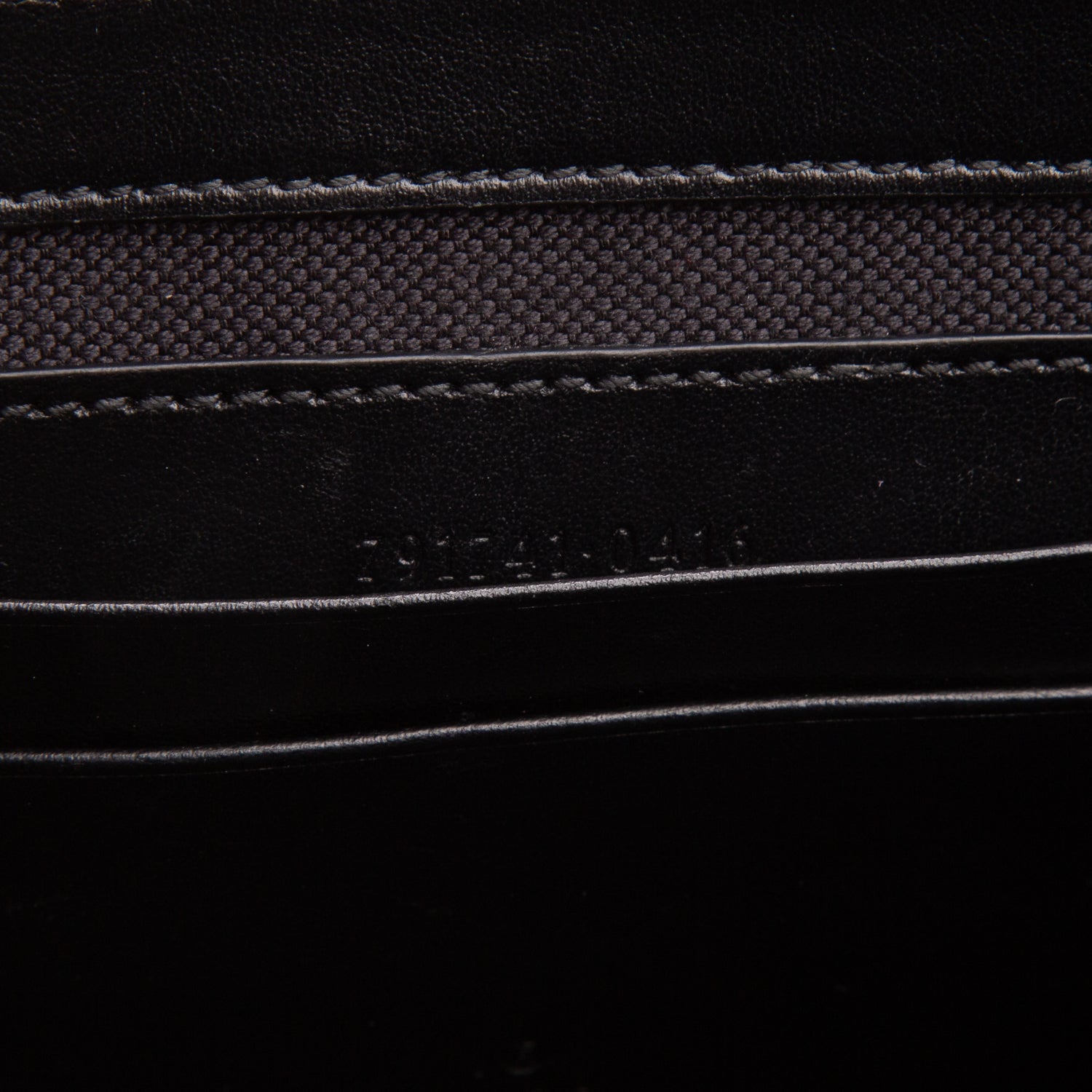 Gucci Black GG Supreme Monogram Super Mini Bag