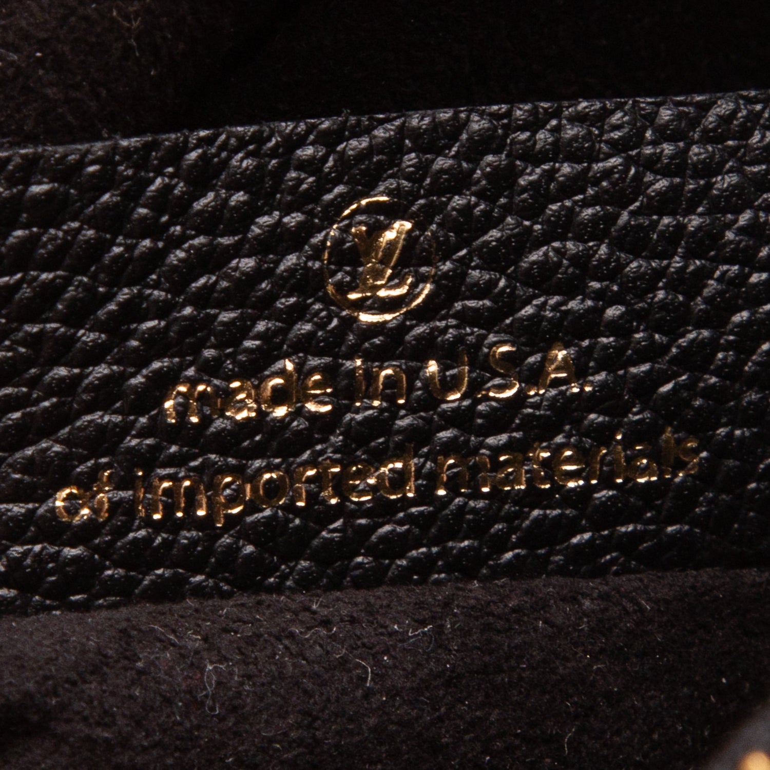 Louis Vuitton Monogram Black Venus w/ Box & Strap