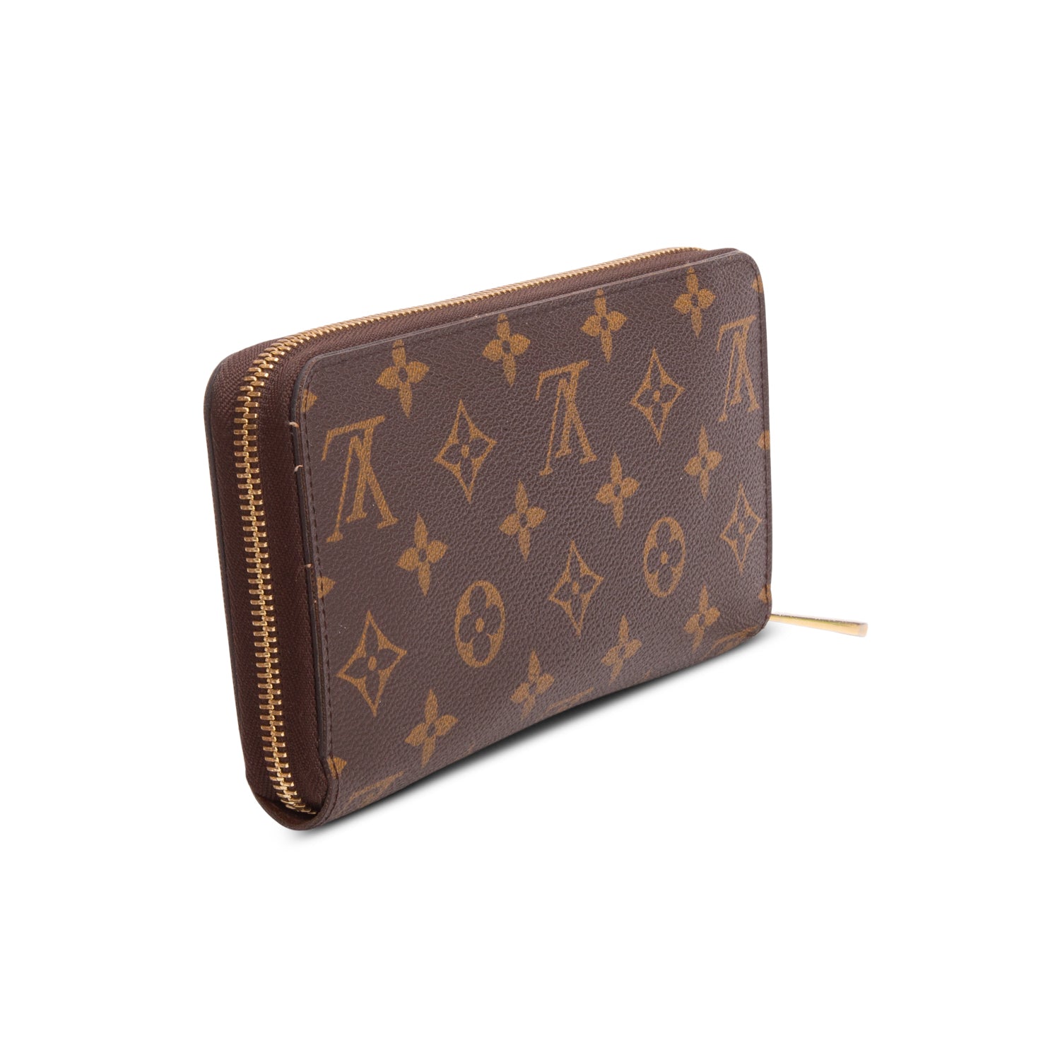 Louis Vuitton Monogram Zippy Wallet w/ Box & Receipt
