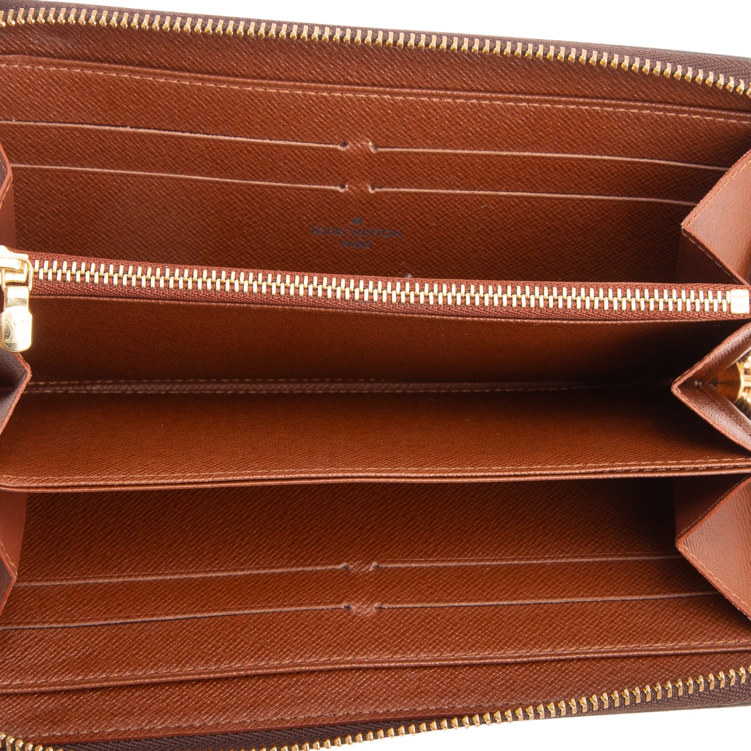 Louis Vuitton Monogram Zippy Wallet w/ Box & Receipt
