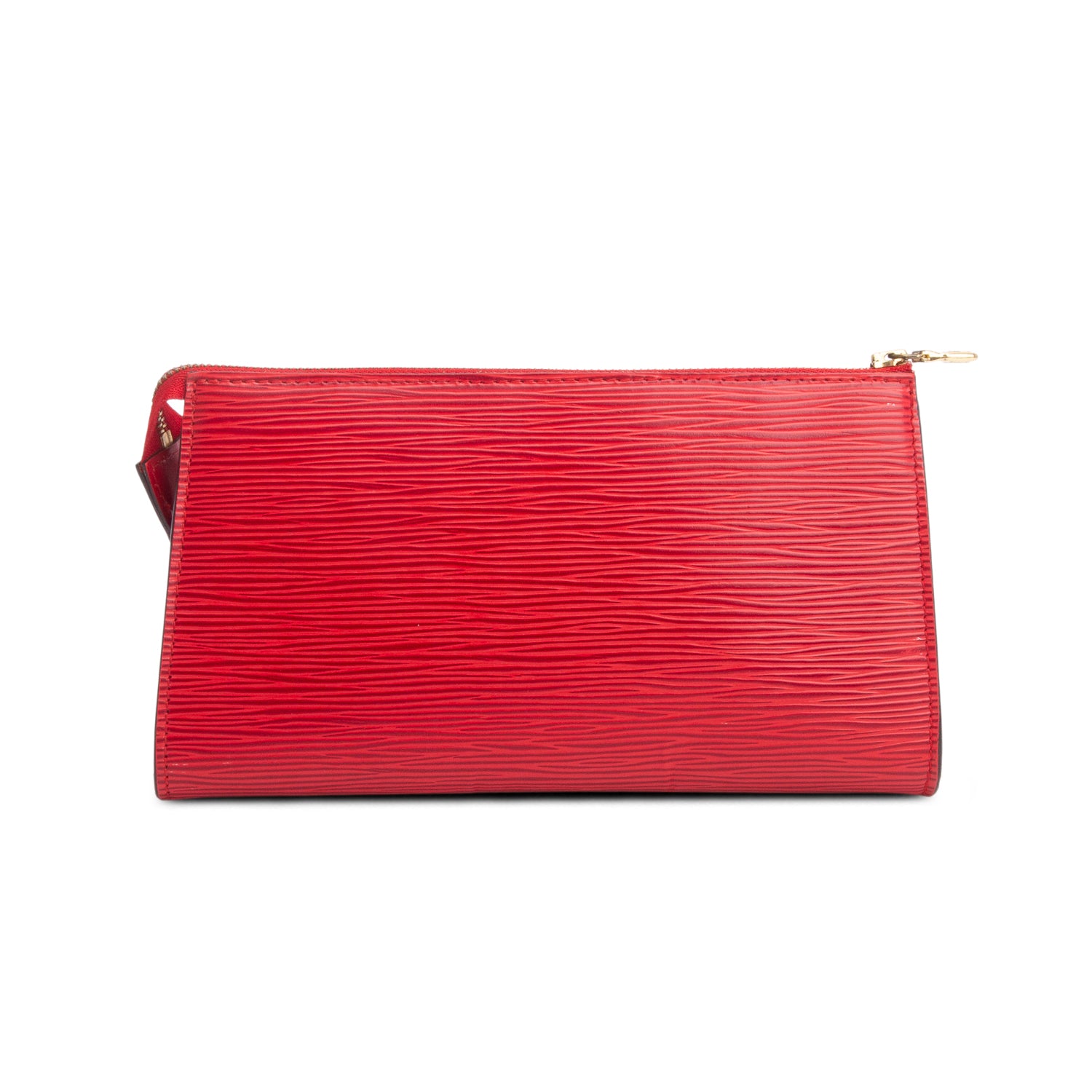 Louis Vuitton Vintage Red Epi Leather Pochette Accessories 24