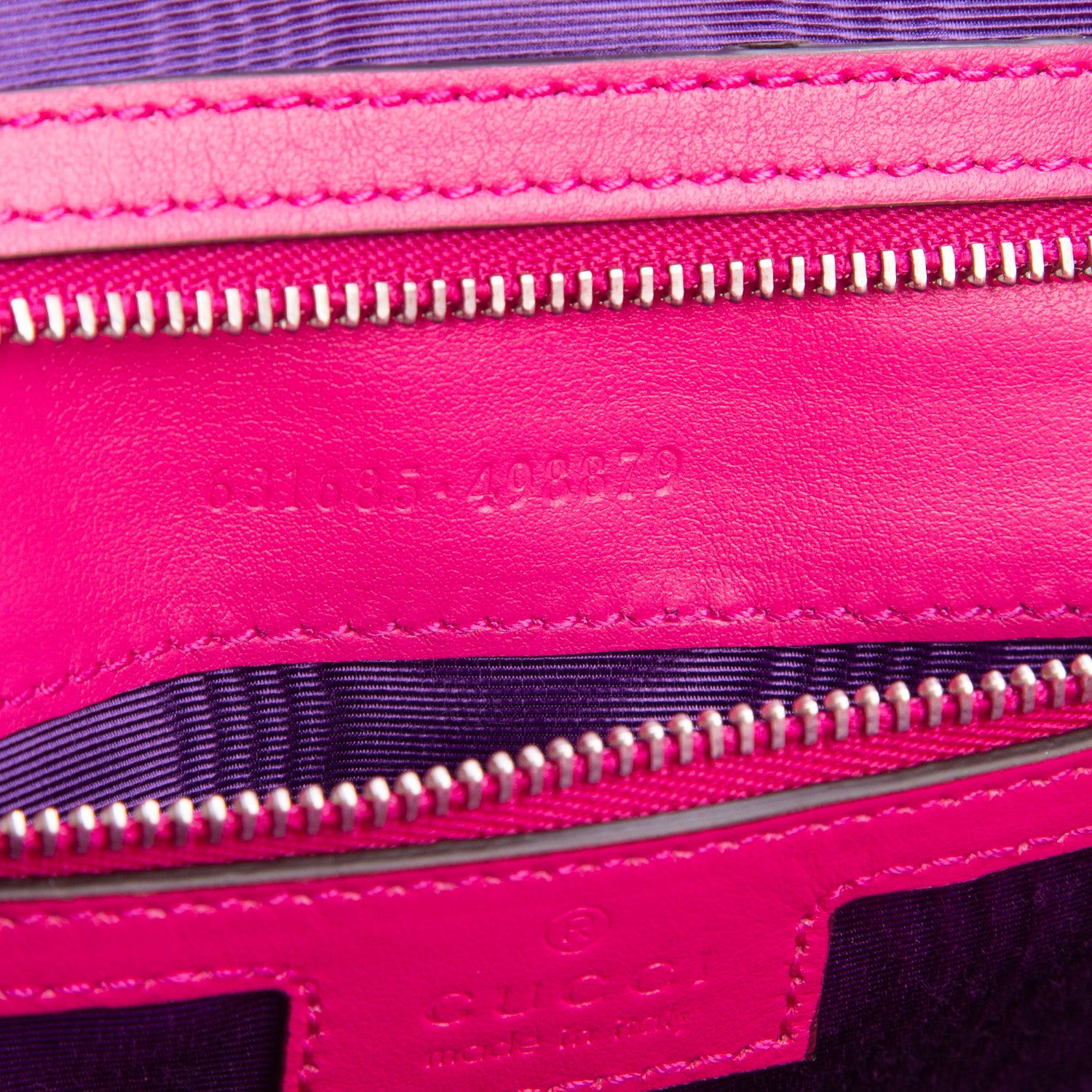 Gucci Pink Nylon GG Matelasse Monochrome Medium Ophidia Shopping Tote w/ Box