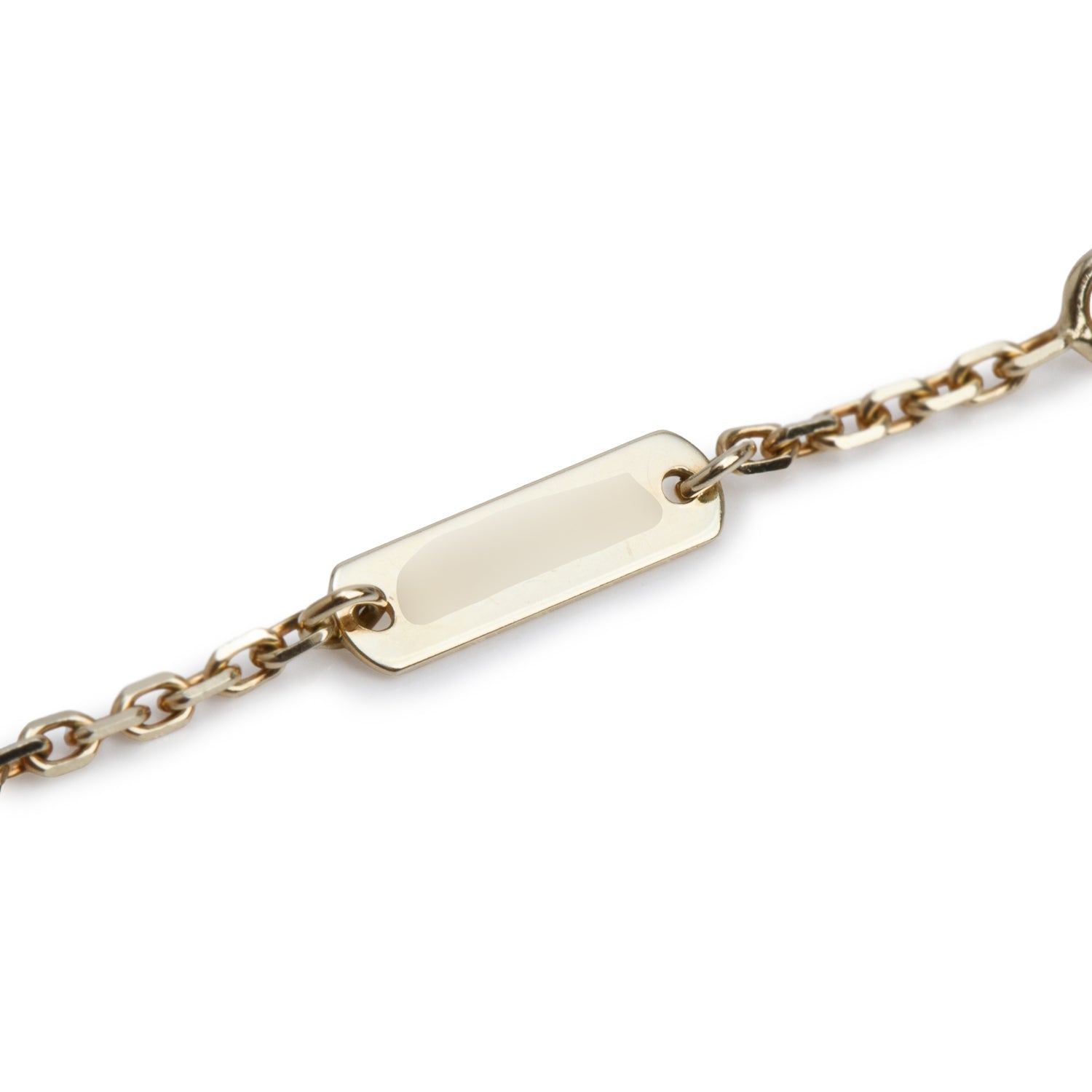 Van Cleef & Arpels 2020 18k Yellow Gold Vintage Alhambra Mother of Pearl Pendant Necklace w/ Box, Receipt & Certificate