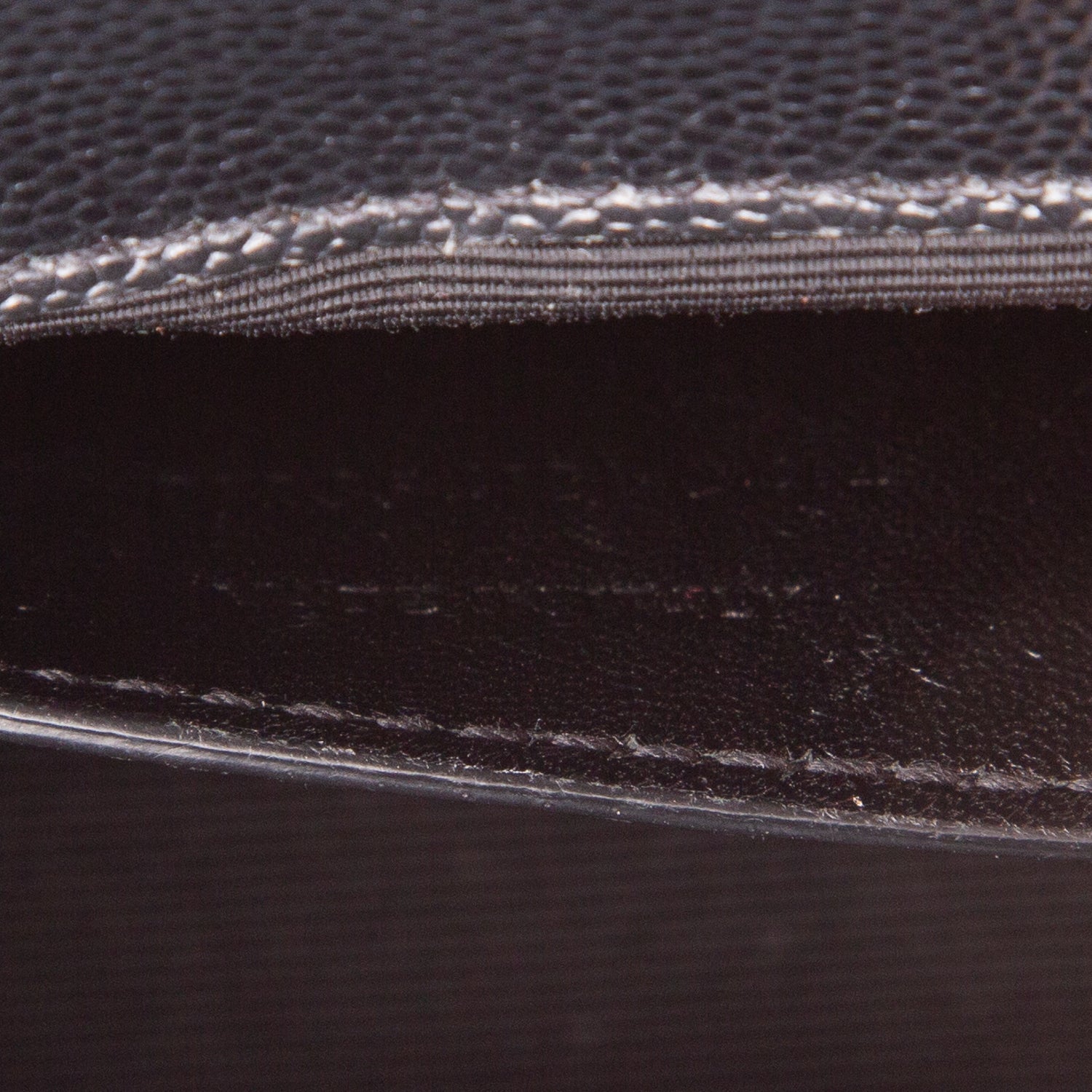 Saint Laurent Black Grain De Poudre Small Kate Chain Bag