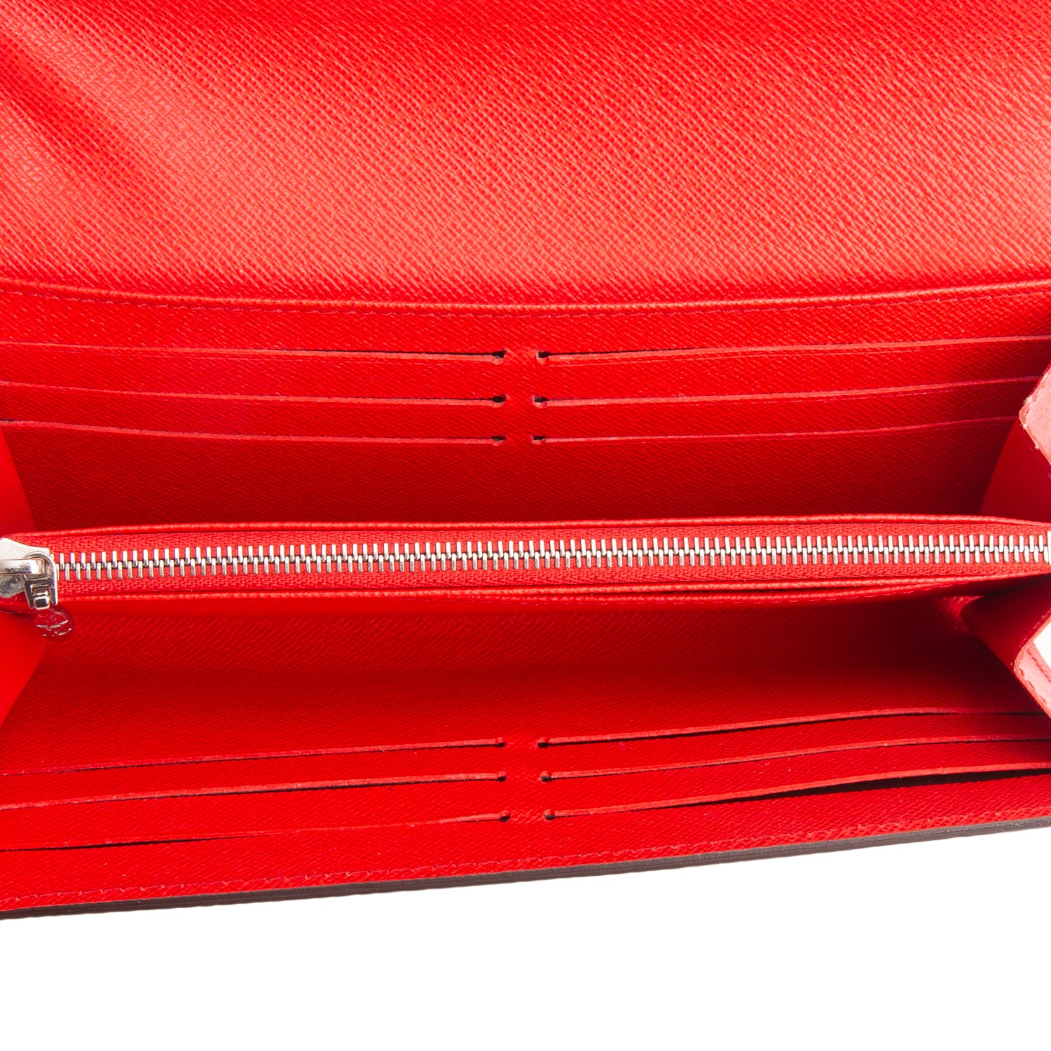 Louis Vuitton Red Epi Leather Twist Wallet w/ Box