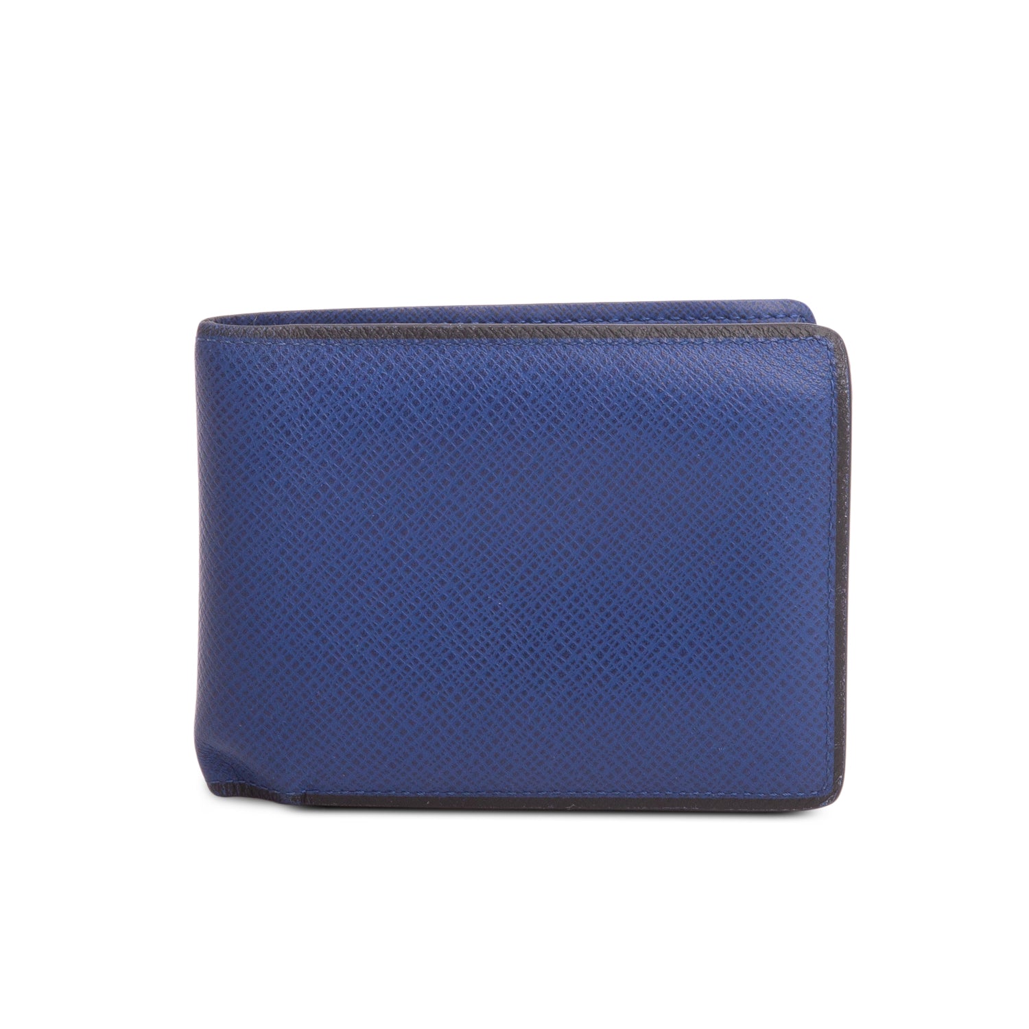 Louis Vuitton Blue Taiga Multiple Wallet w/ Box