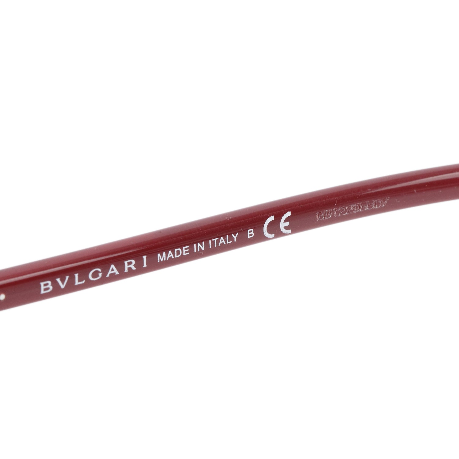 Bvlgari 8226-B Burgundy Acetate Crystal Gardini Flower Sunglasses w/ Box & Case