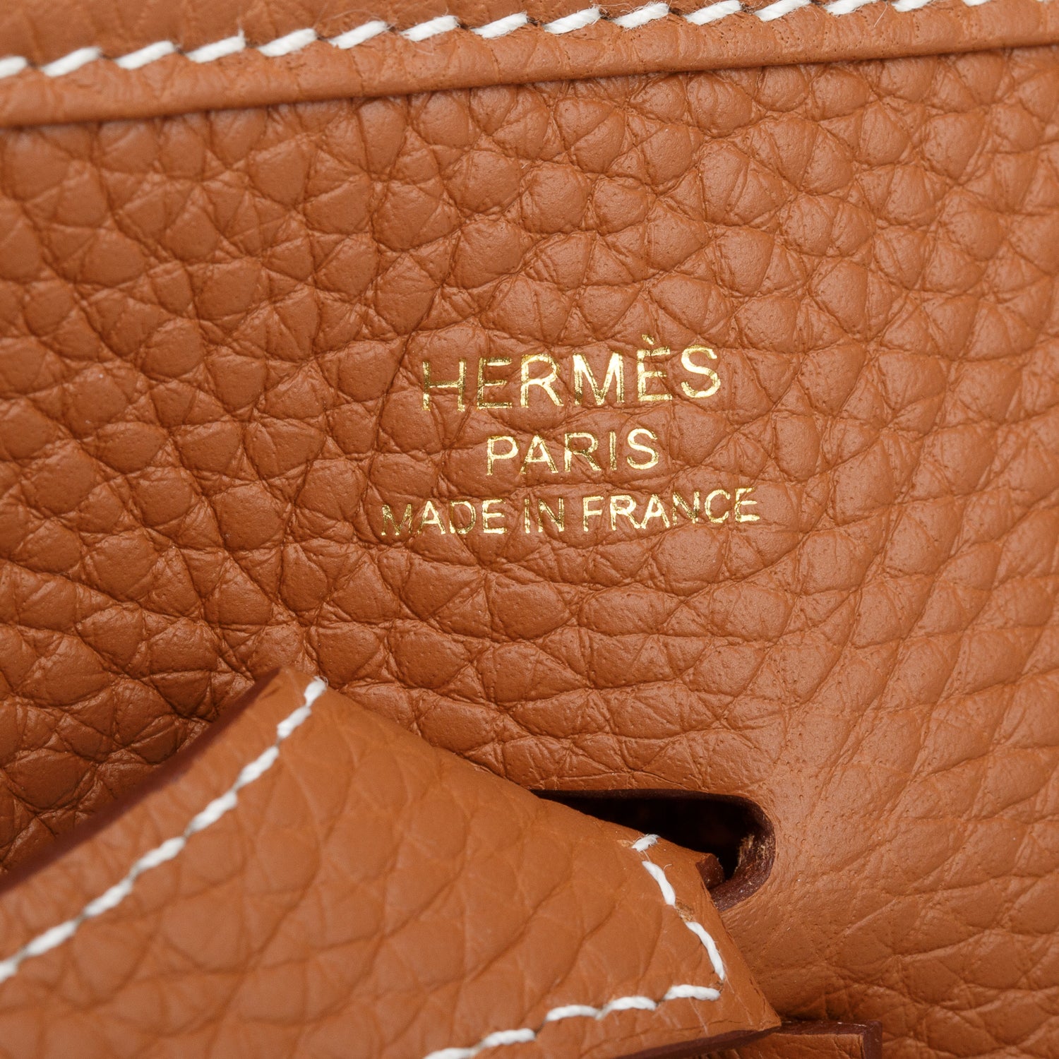 Hermes 2026 Gold Taurillon Clemence Amazone Evelyne III 23