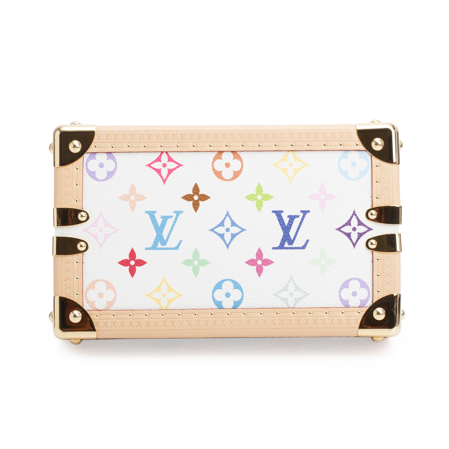Louis Vuitton Monogram Multicolor LV x TM Speedy Trunk 20 w/ Strap