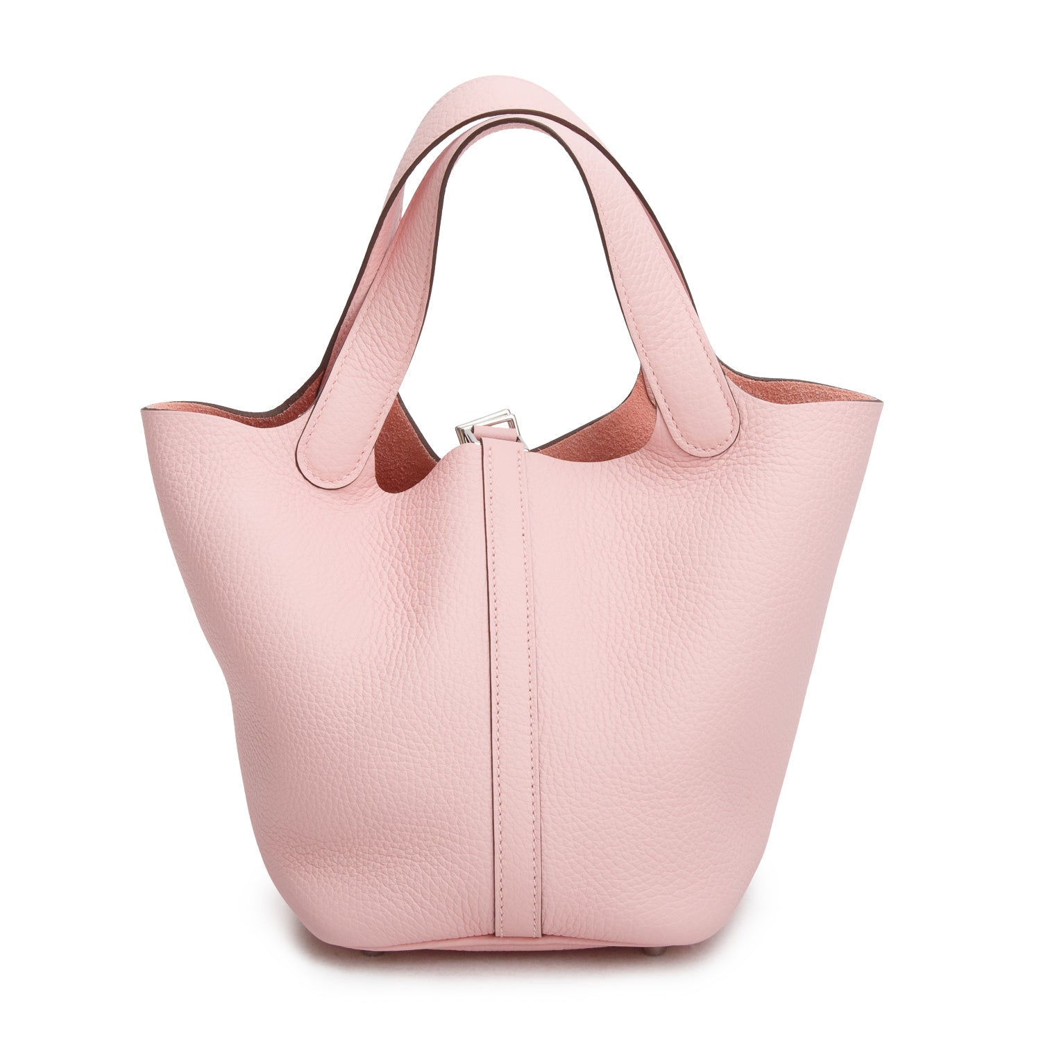 Hermes 2024 Rose Sakura Taurillon Clemence Picotin Lock 18