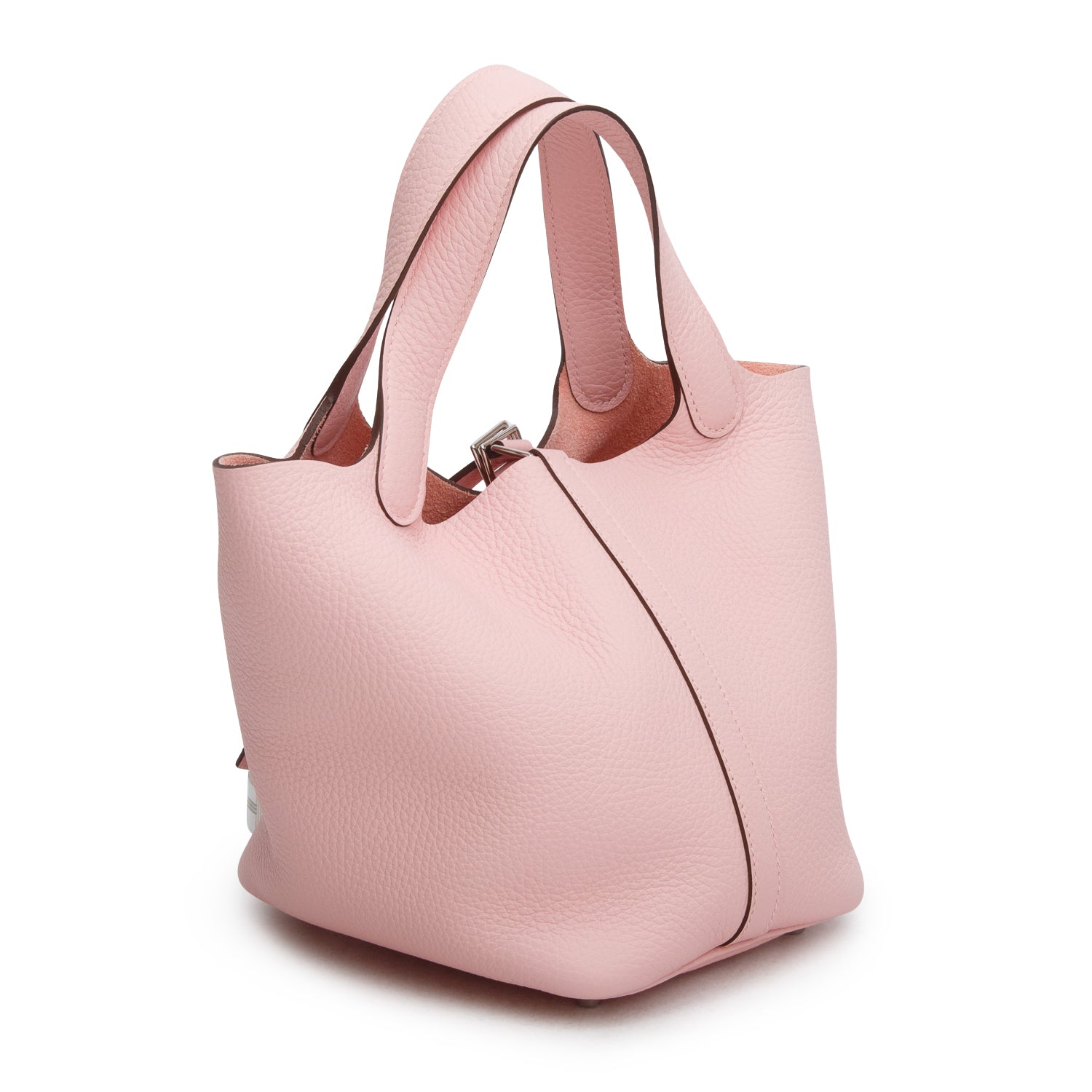 Hermes 2024 Rose Sakura Taurillon Clemence Picotin Lock 18