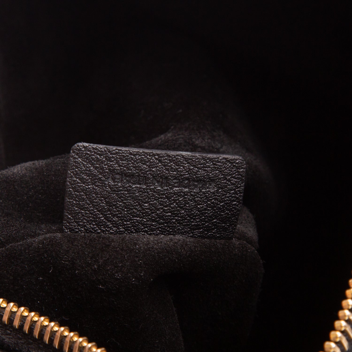 Celine 2025 Black Grained Calfskin Teen Lulu w/ Box & Strap