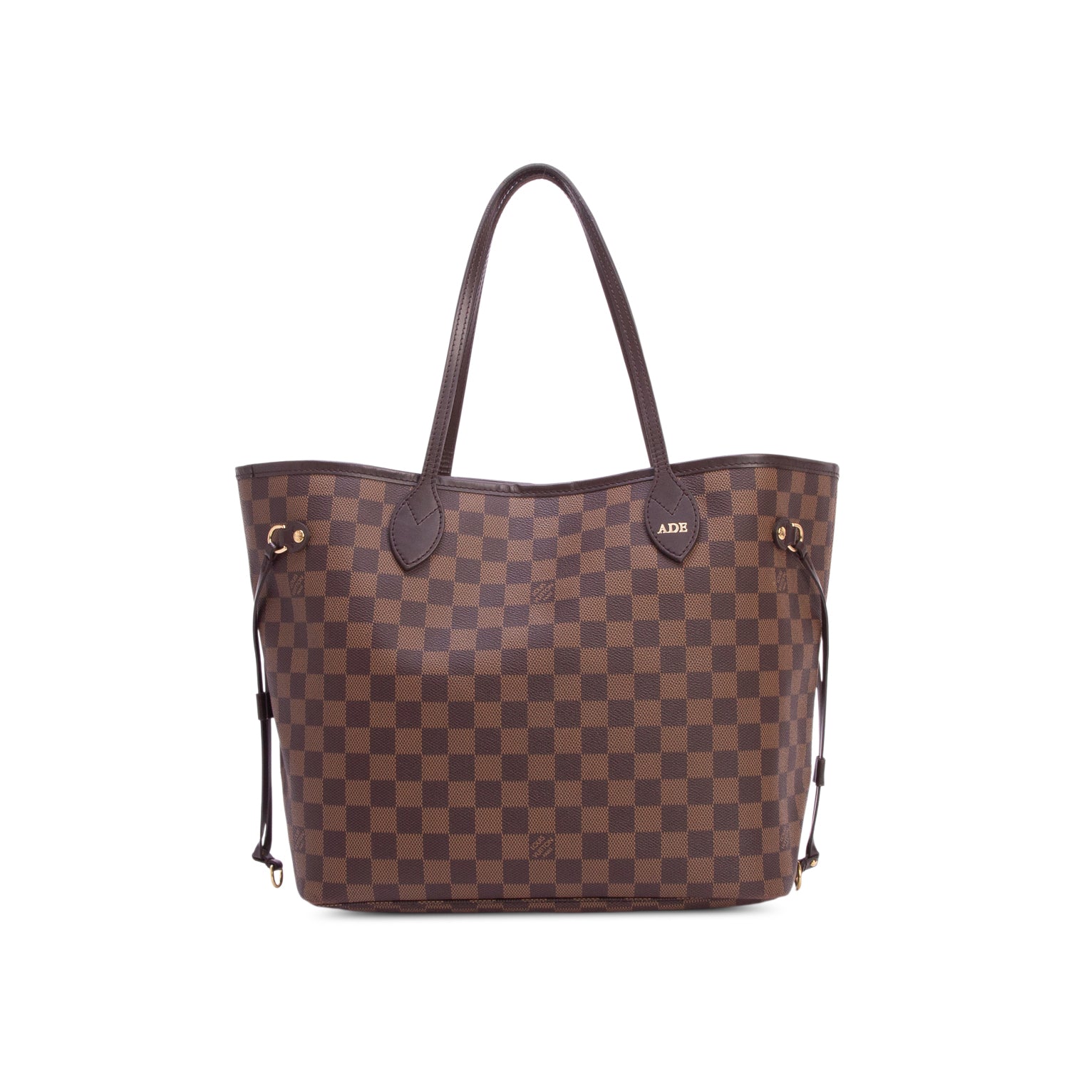 Louis Vuitton Damier Ebene Neverfull MM w/ Pouch