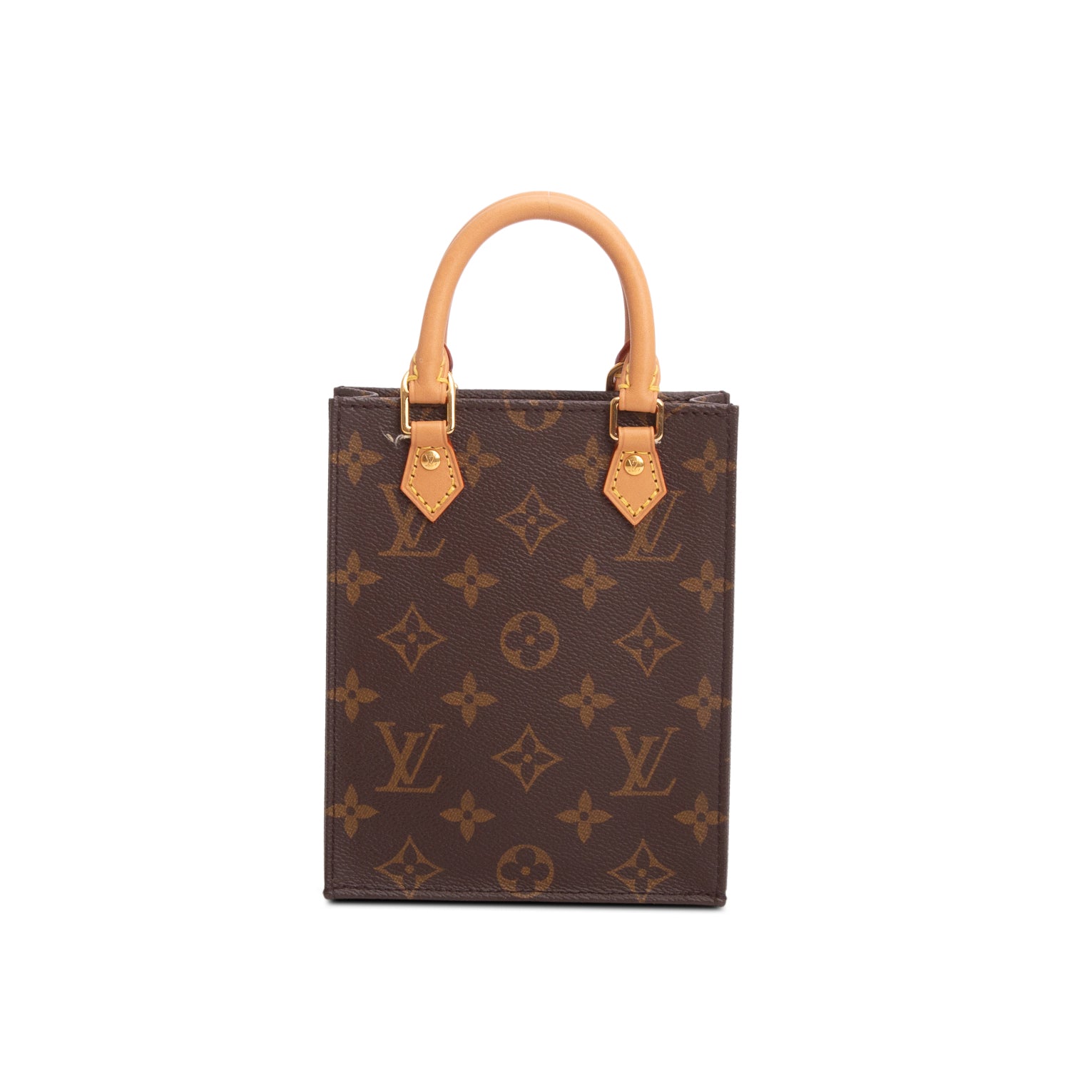 Louis Vuitton 2020 Monogram Petit Sac Plat w/ Box & Strap