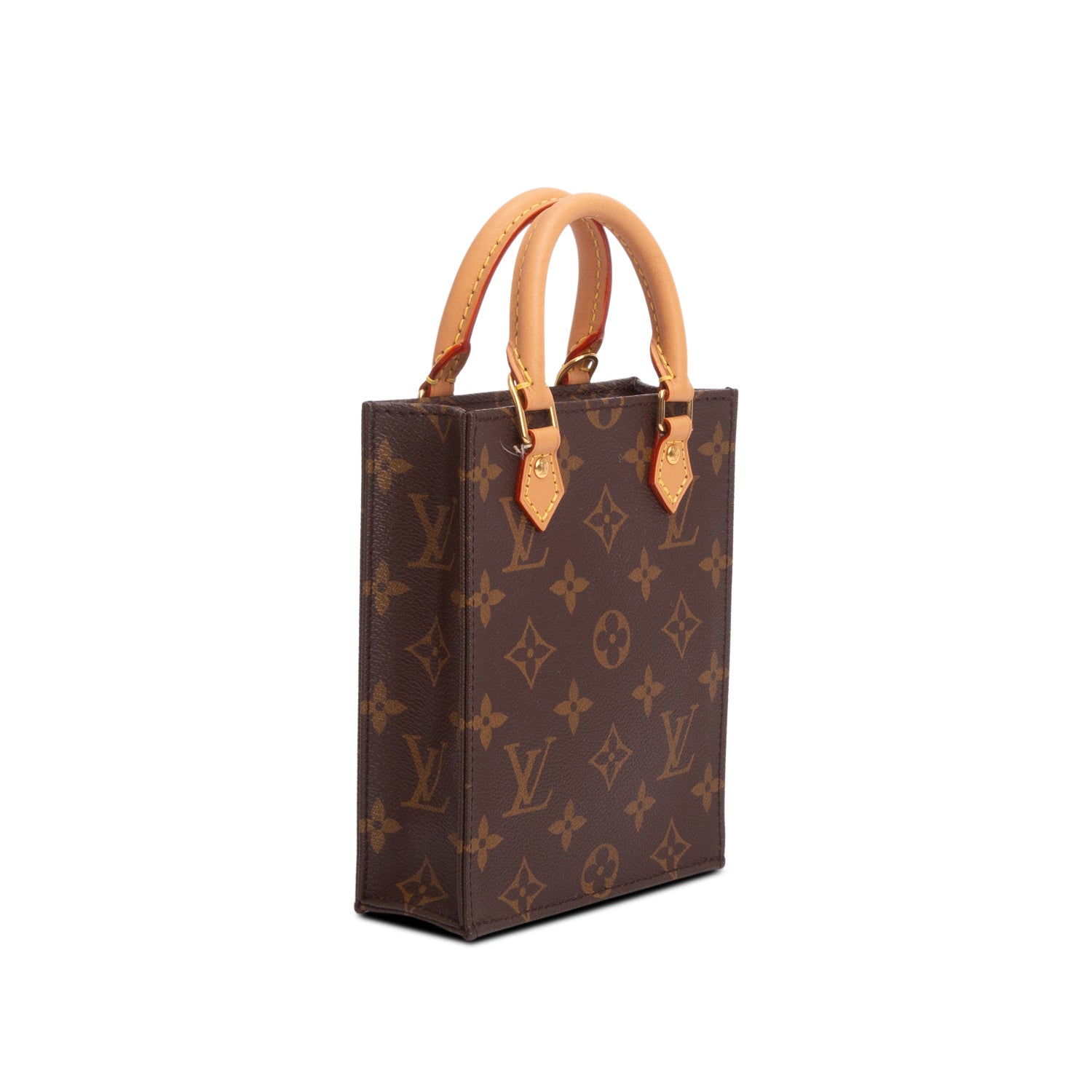 Louis Vuitton 2020 Monogram Petit Sac Plat w/ Box & Strap