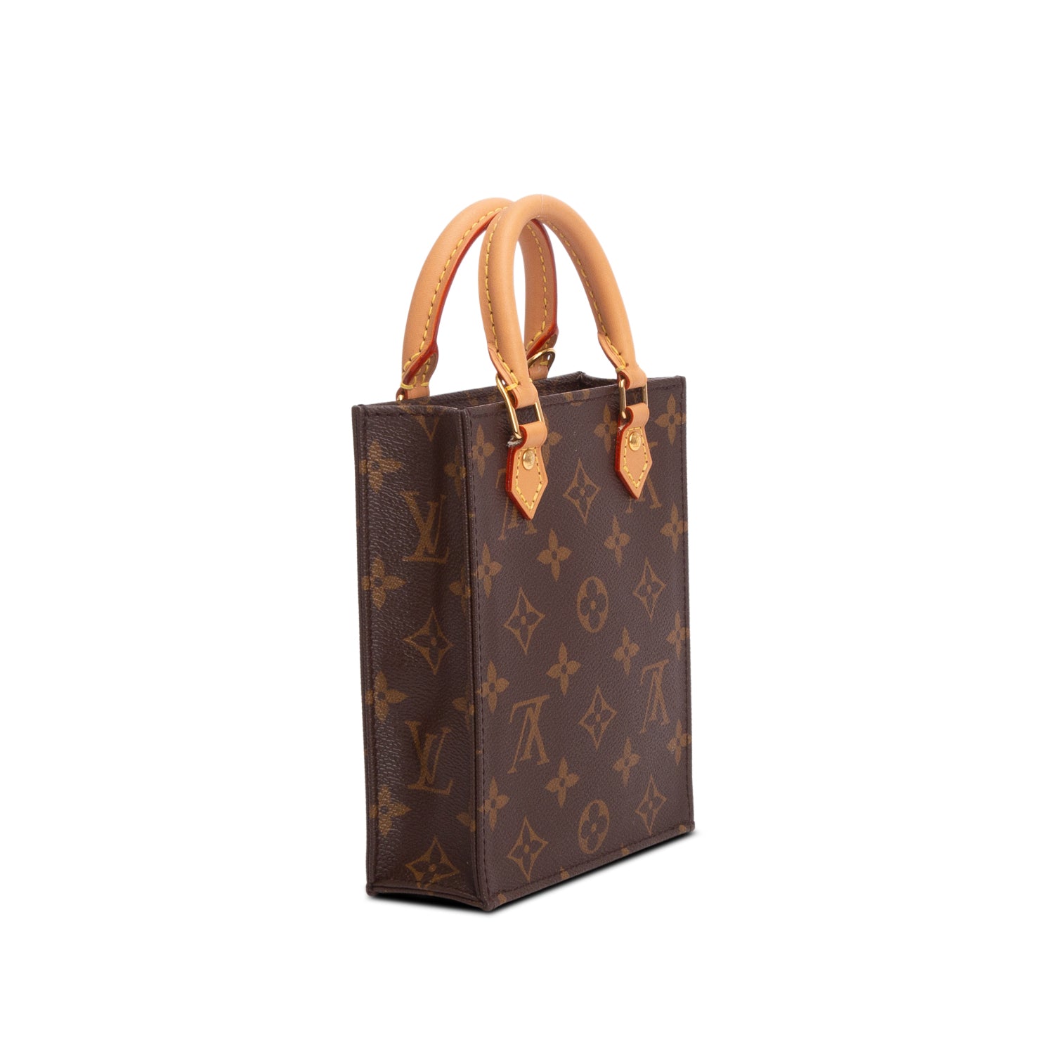 Louis Vuitton 2020 Monogram Petit Sac Plat w/ Box & Strap