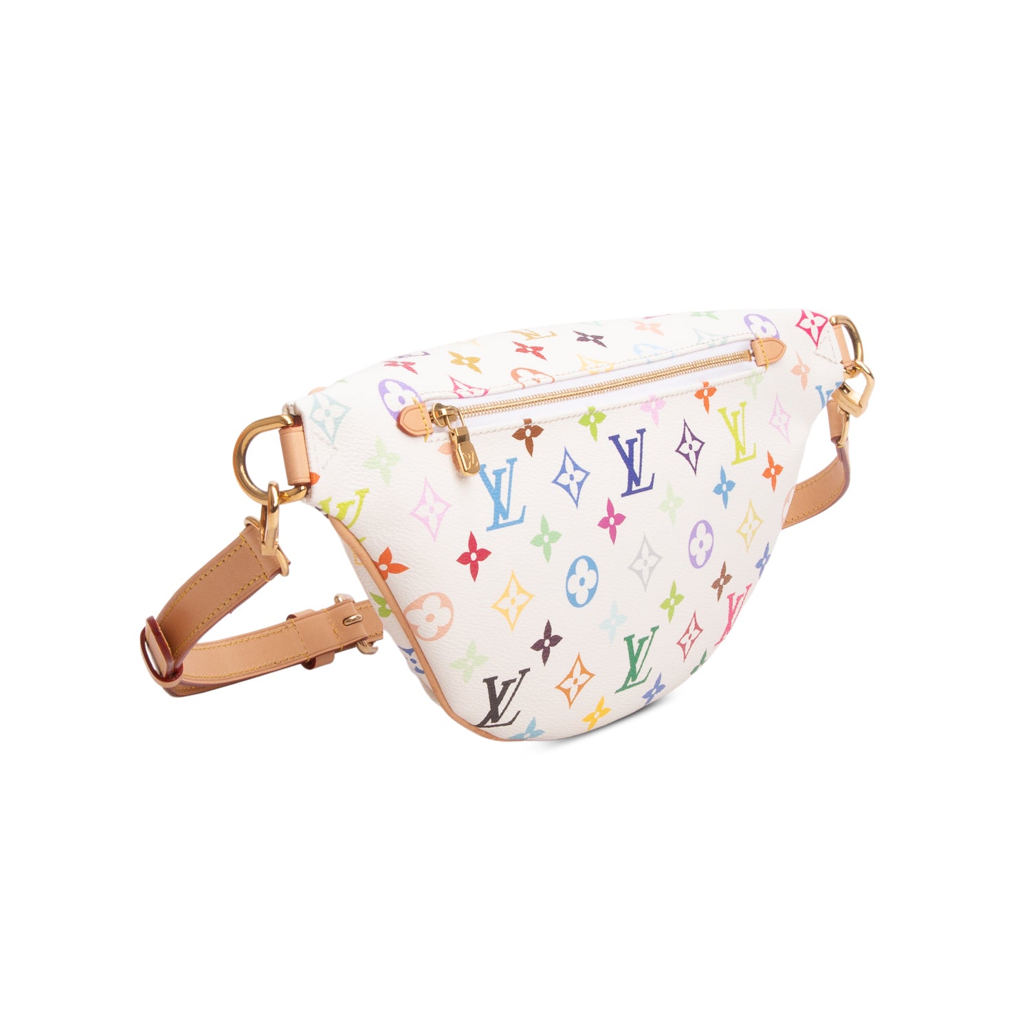 Louis Vuitton Monogram Multicolor LV x TM High Rise Bumbag w/ Box