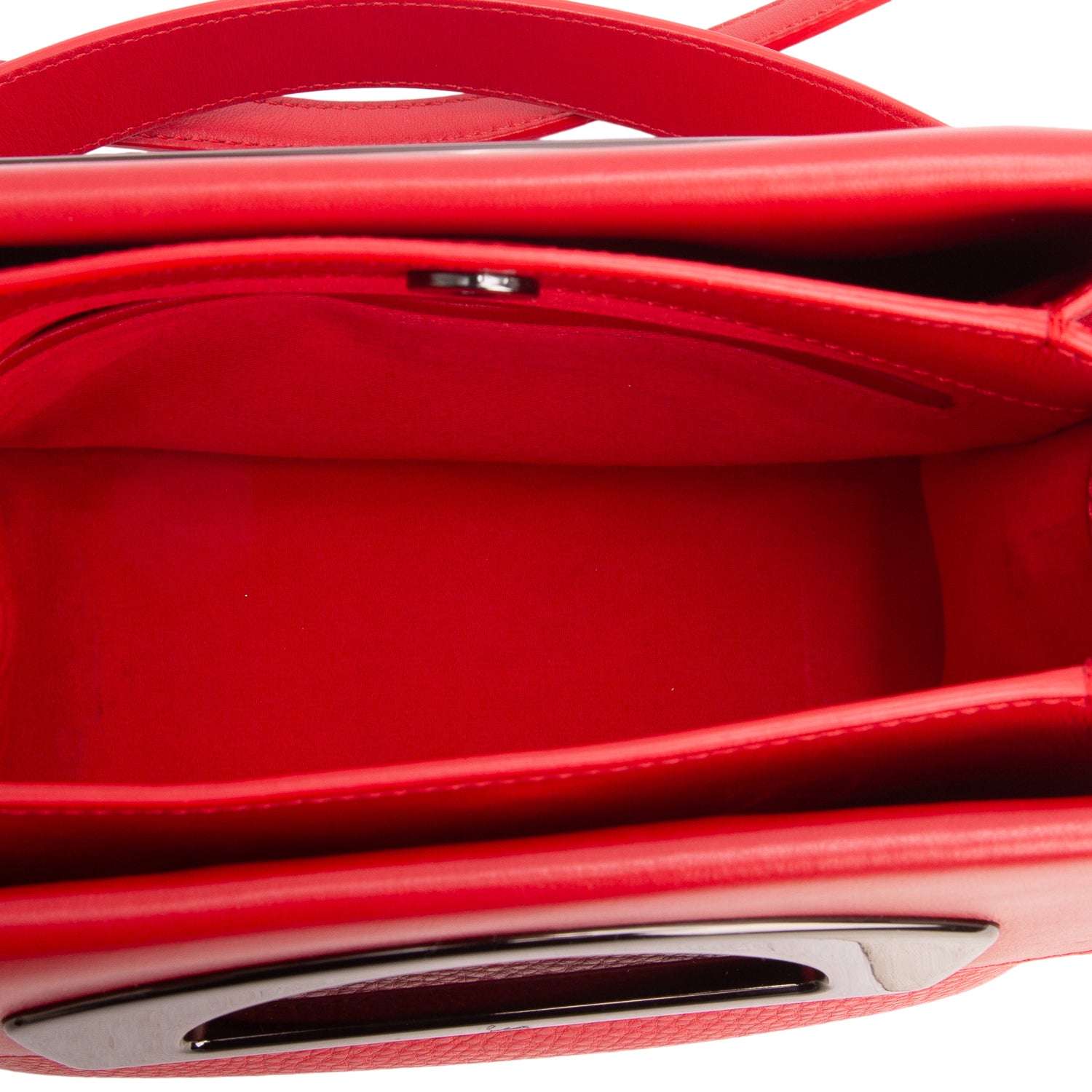 Christian Louboutin Red Calfskin Mini Passage w/ Strap