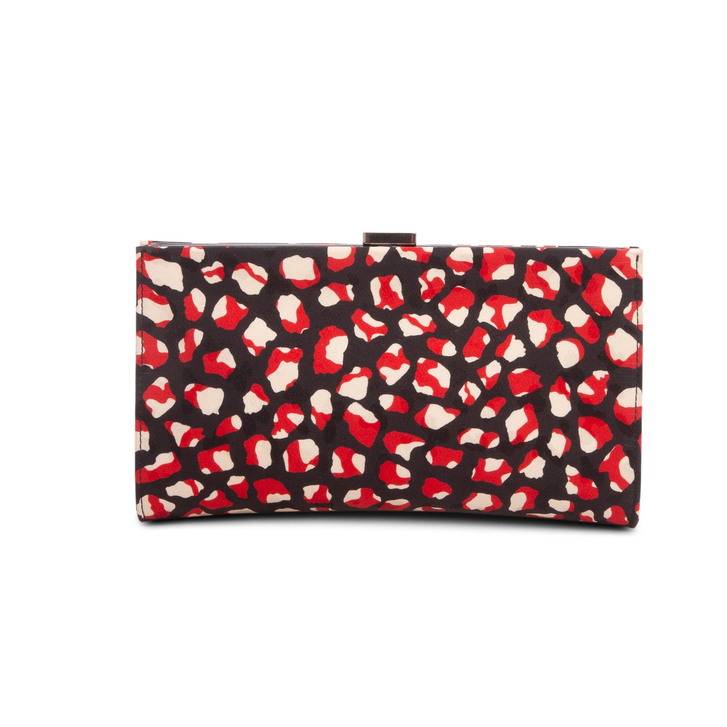 Roger Vivier Multicolor Print Mini Pilgrim Clutch w/ Box