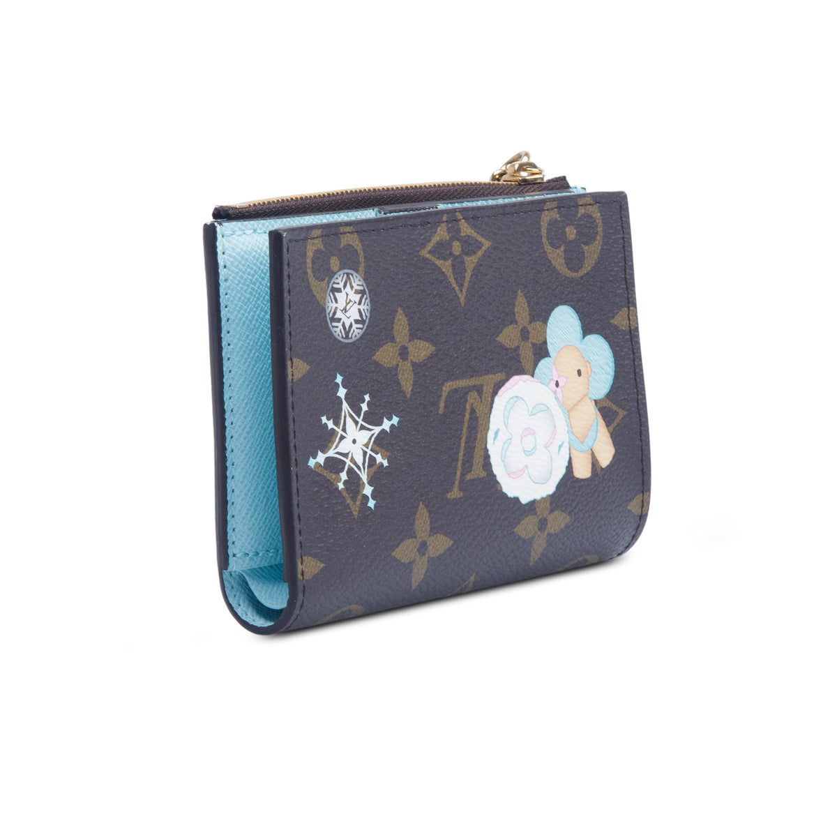 Louis Vuitton Monogram Snow Show Lisa Wallet