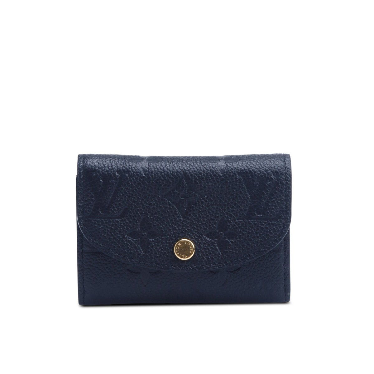 Louis Vuitton Black Monogram Empreinte Rosalie Coin Purse
