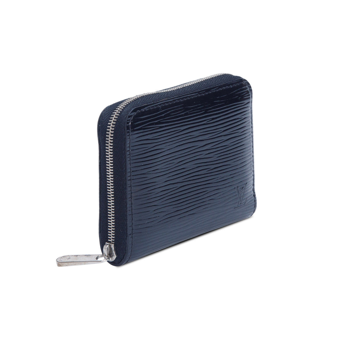 Louis Vuitton Black Epi Electric Leather Zippy Coin Purse